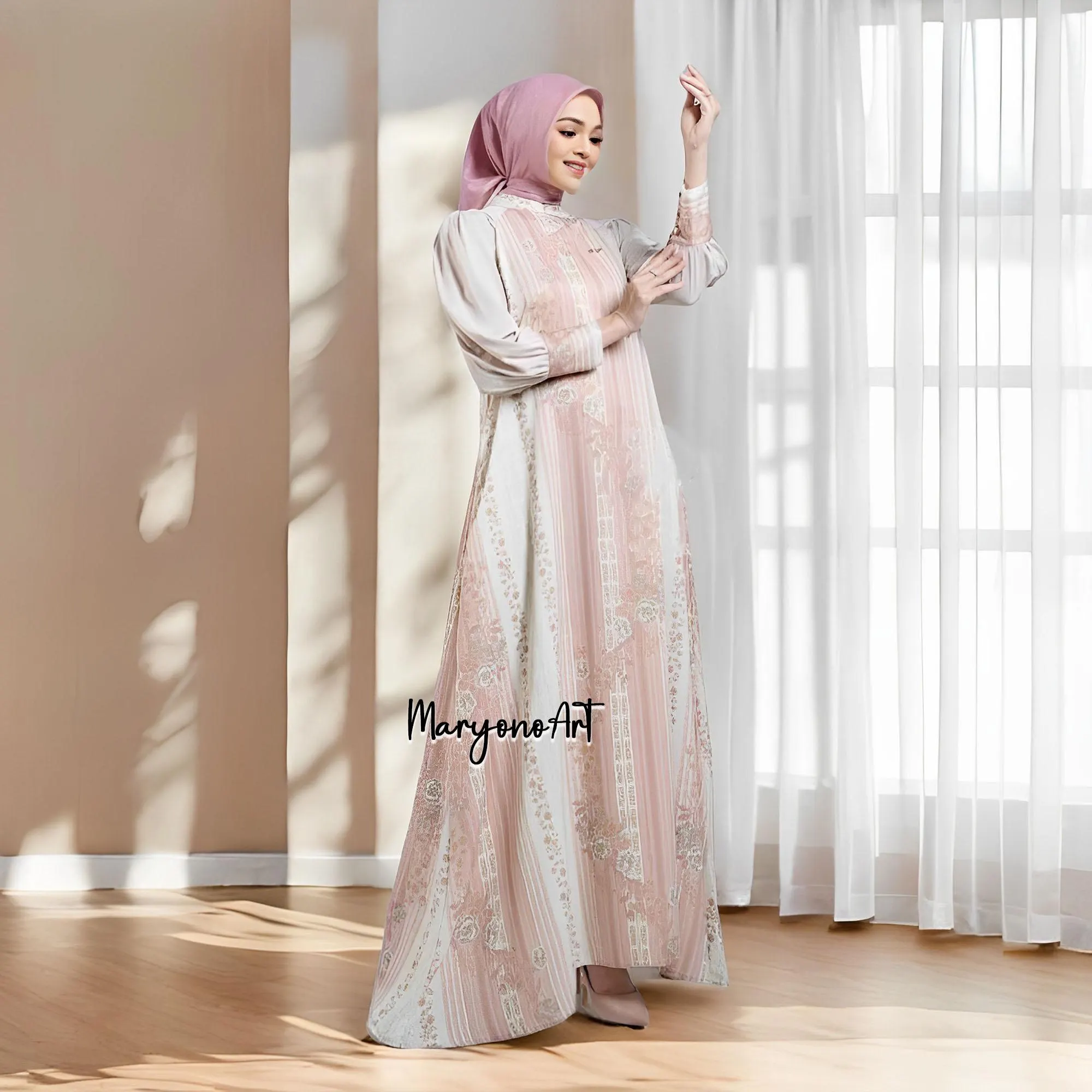 Kamila Dress Elegant and Modern Gamis to Wear,Muslim Dress,Muslim Dress Wedding,Women Muslim Attire,Women Islamic Dress,Islamic Dress