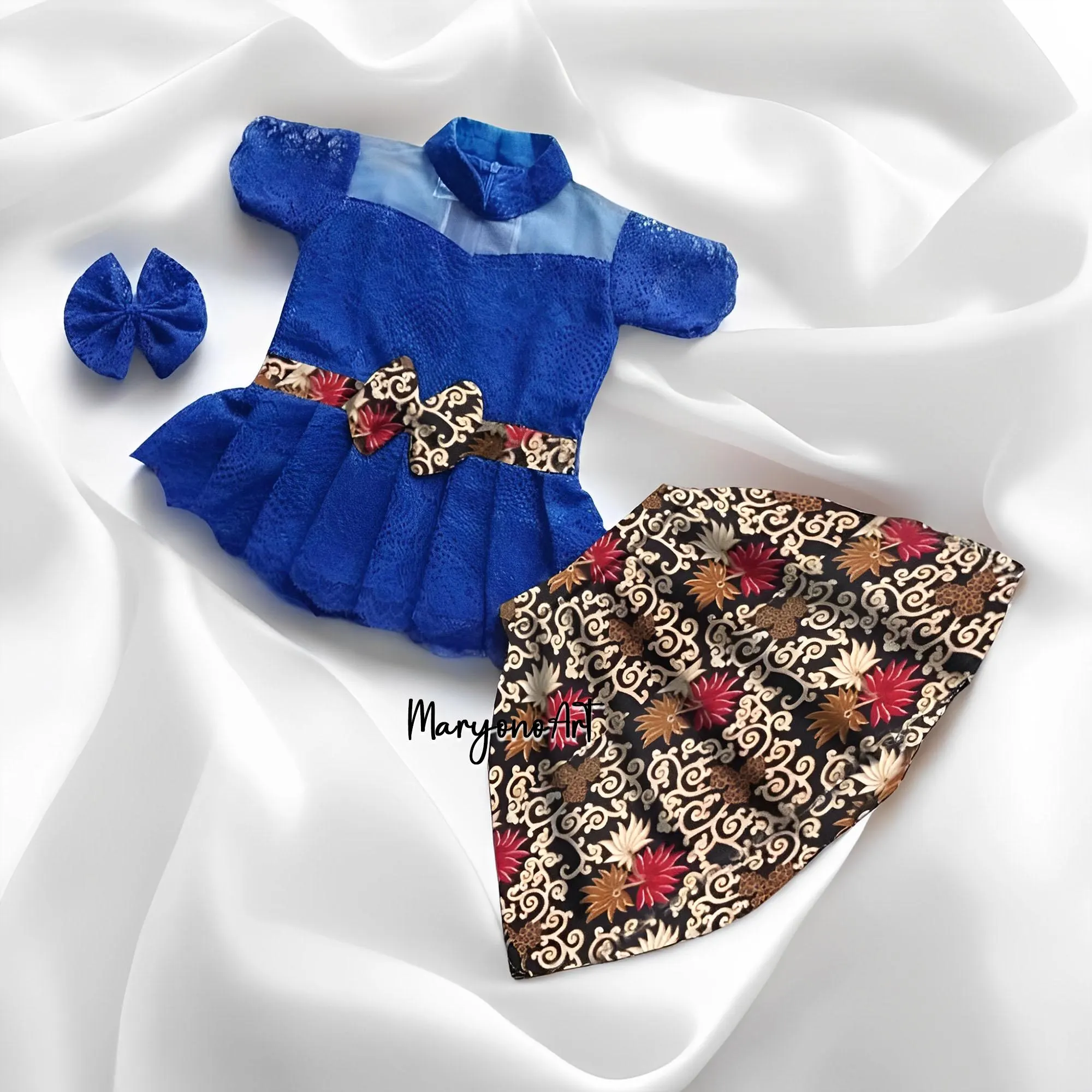 Children's Kebaya Suits Traditional Clothes for Babies and Toddlers for Elegant and Comfortable Parties,Balinese Kebaya for Children