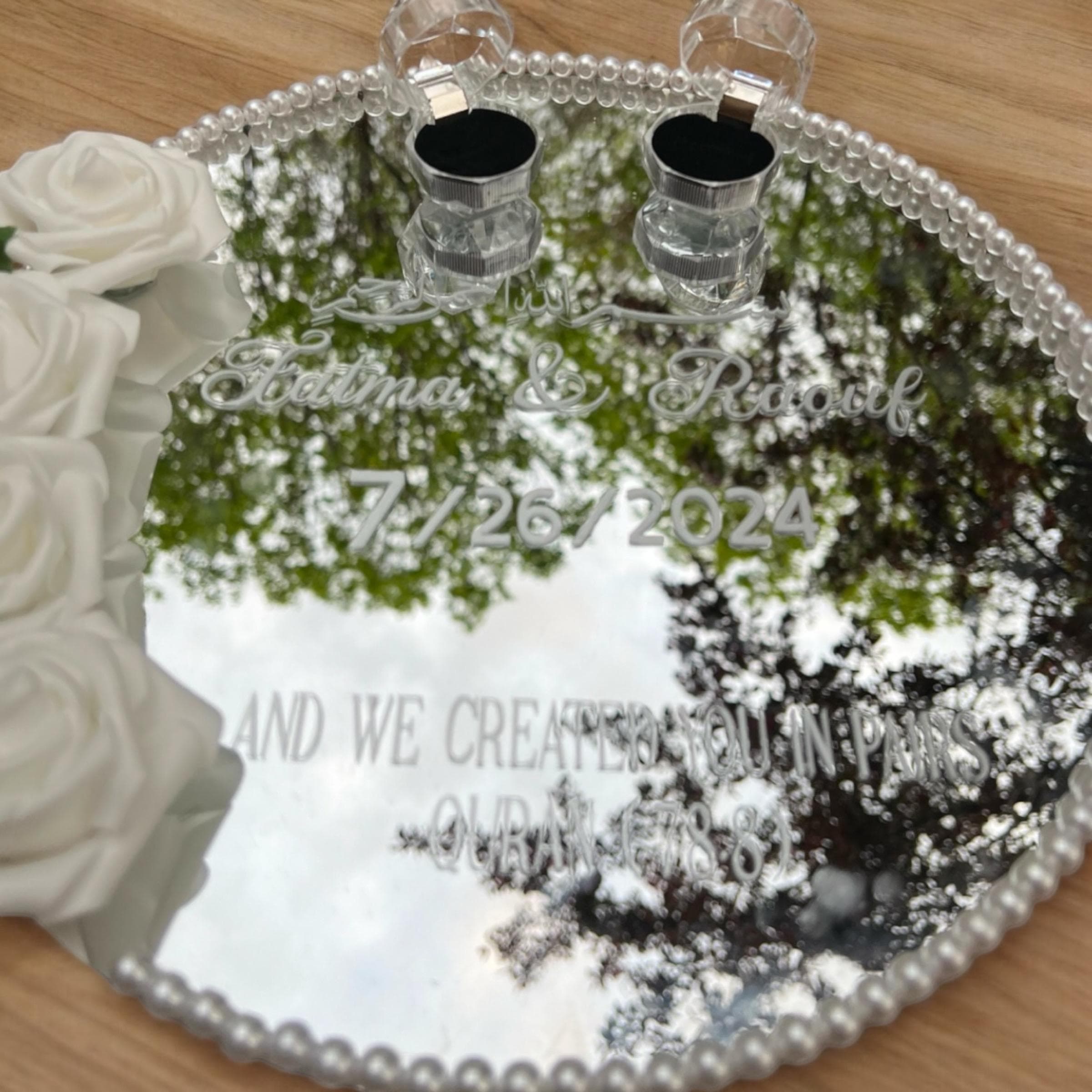 Personalized Ring Tray, Wedding, Engagement, Customized