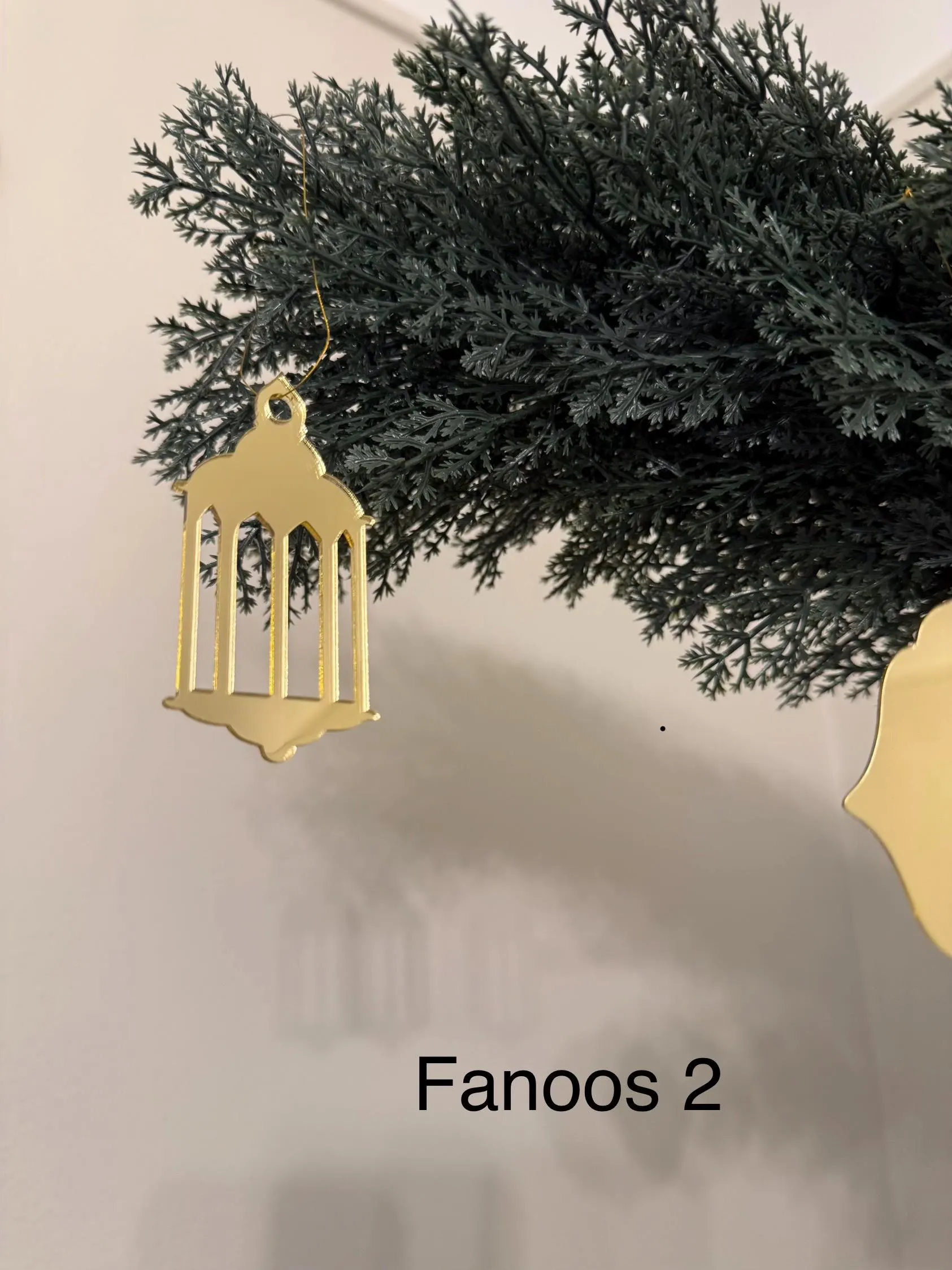 Engraved Mirror Acrylic Ramadan Ornaments | Eid Decor - image 5
