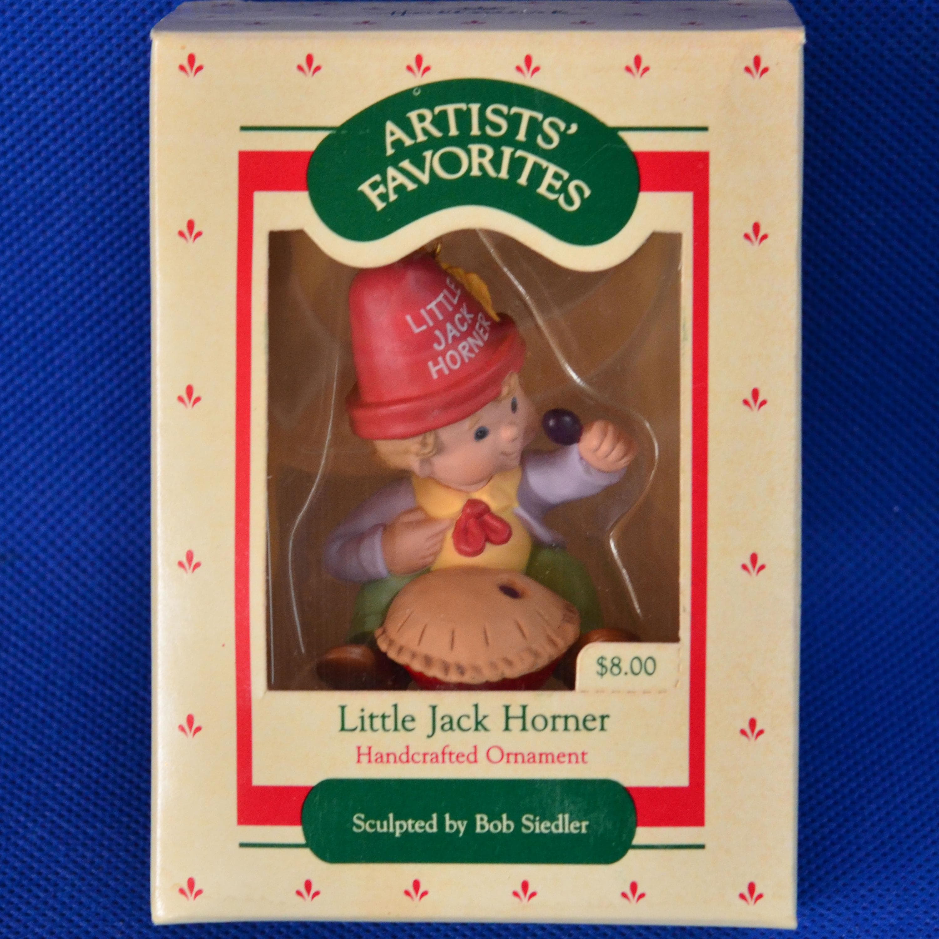 Hallmark Keepsake Little Jack Horner Sculpted by Bob Siedler Christmas 1988 - Handcrafted Ornament - Christmas Holiday Decoration - image 3