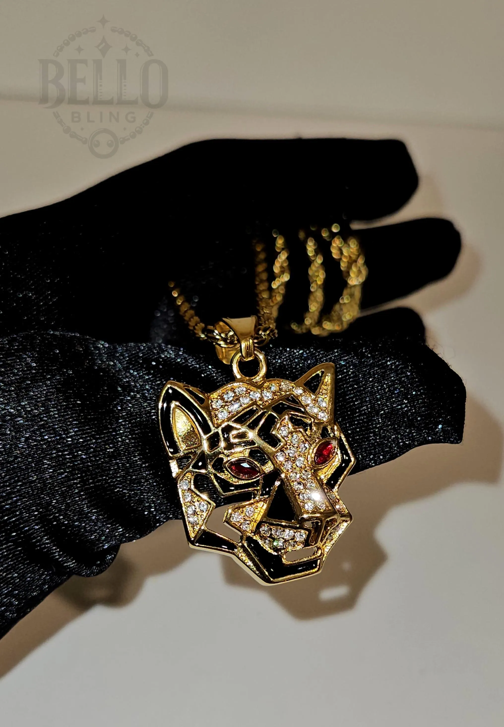 Geometric Panther Pendant, Panther Necklace, Panther Head Jewelry, Hip Hop Bling, Artistic Jewelry, Animal Jewelry, Modern Jewelry, Iconic Jewelry, Luxury Fashion, Bling Panther Pendant, Streetwear Jewelry, Rapper Jewelry, Stylish Necklace
