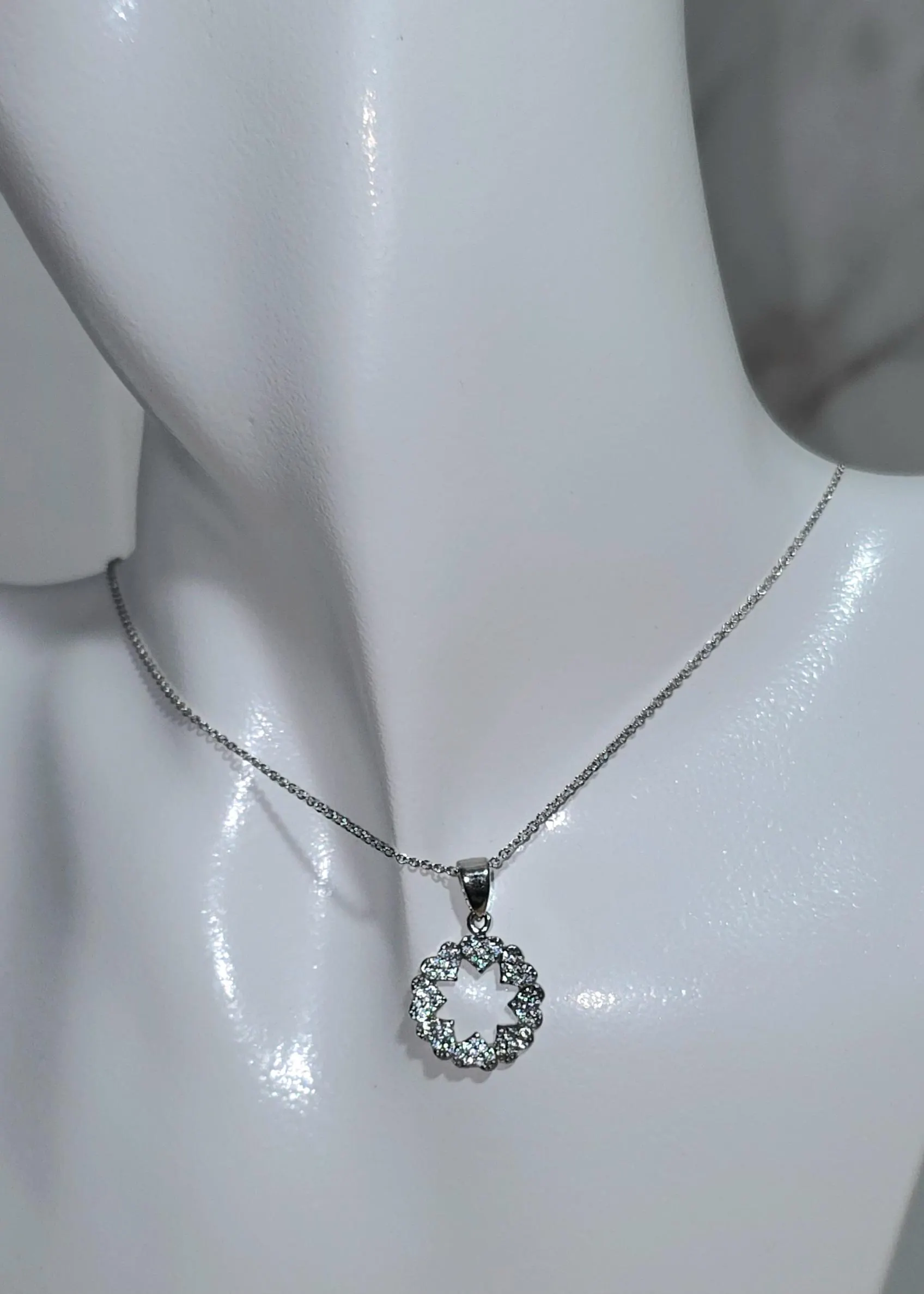 Dainty Minimalist Tree of Life Pendant Diamond Necklace -  Icy Tree of Life Jewelry, Tree Symbolism, Family Tree, Strength Jewelry - image 3