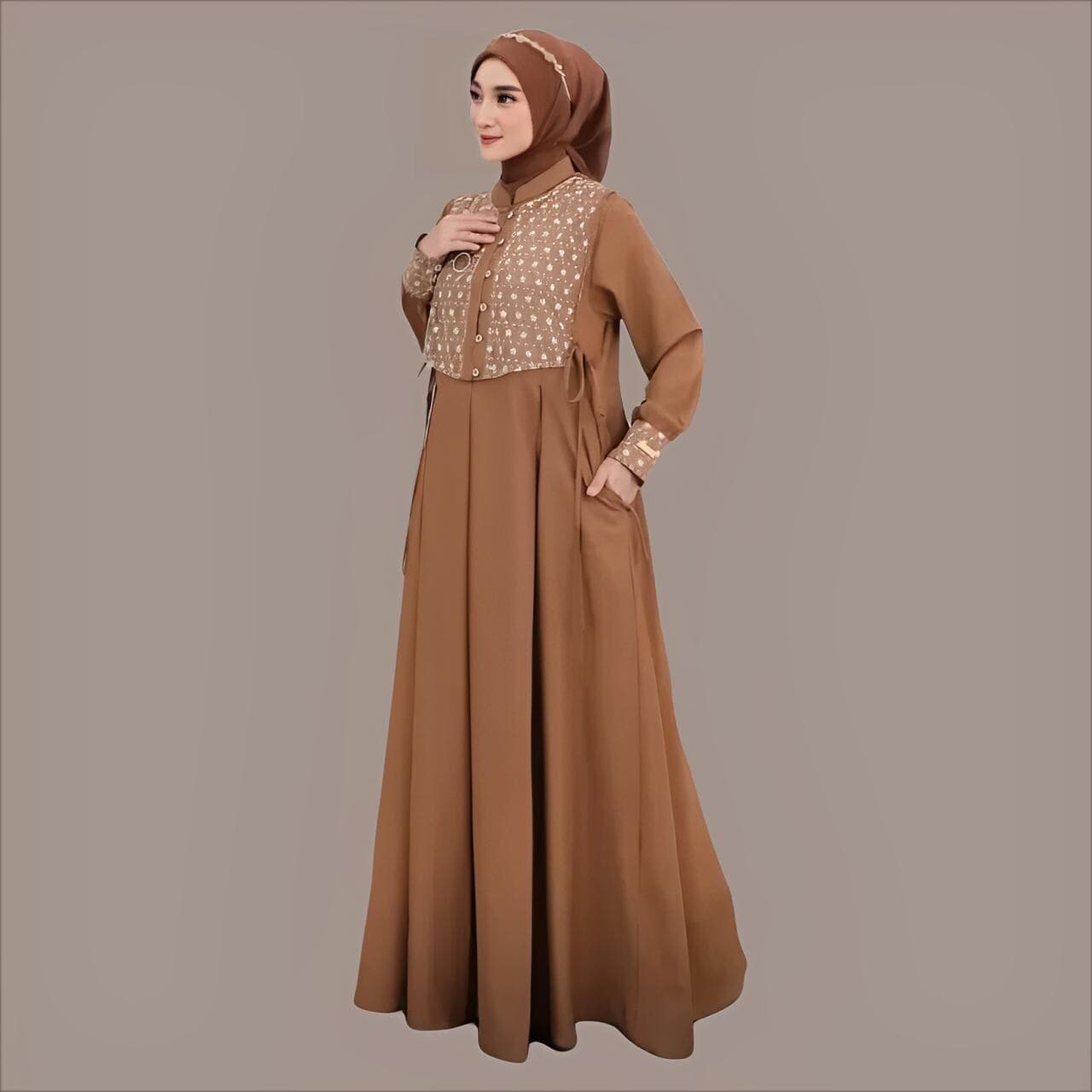 Shabir Brocade Dress Luxurious Fabric for a Chic Sophisticated Look, Muslimah fashion, Muslim Women, Women Dress, Islamic Dress