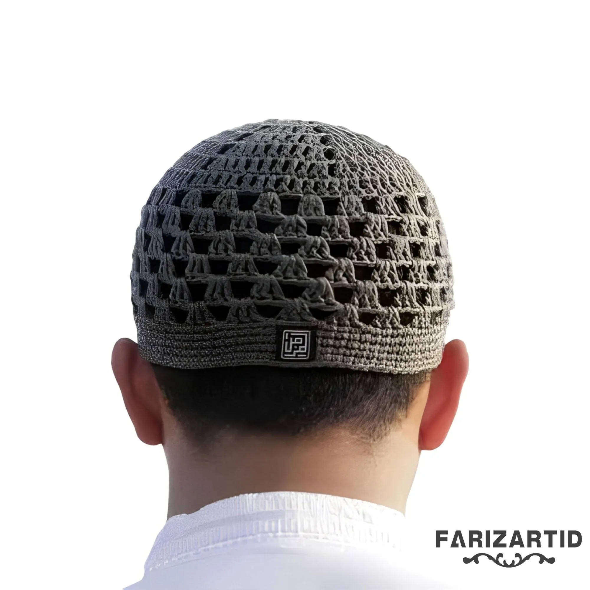 Lapua Muslim Knit Cap – Perfect for Prayer And Daily Wear, Muslim Knit Cap, Religious Cap, Handmade Peci, Muslim Beanie