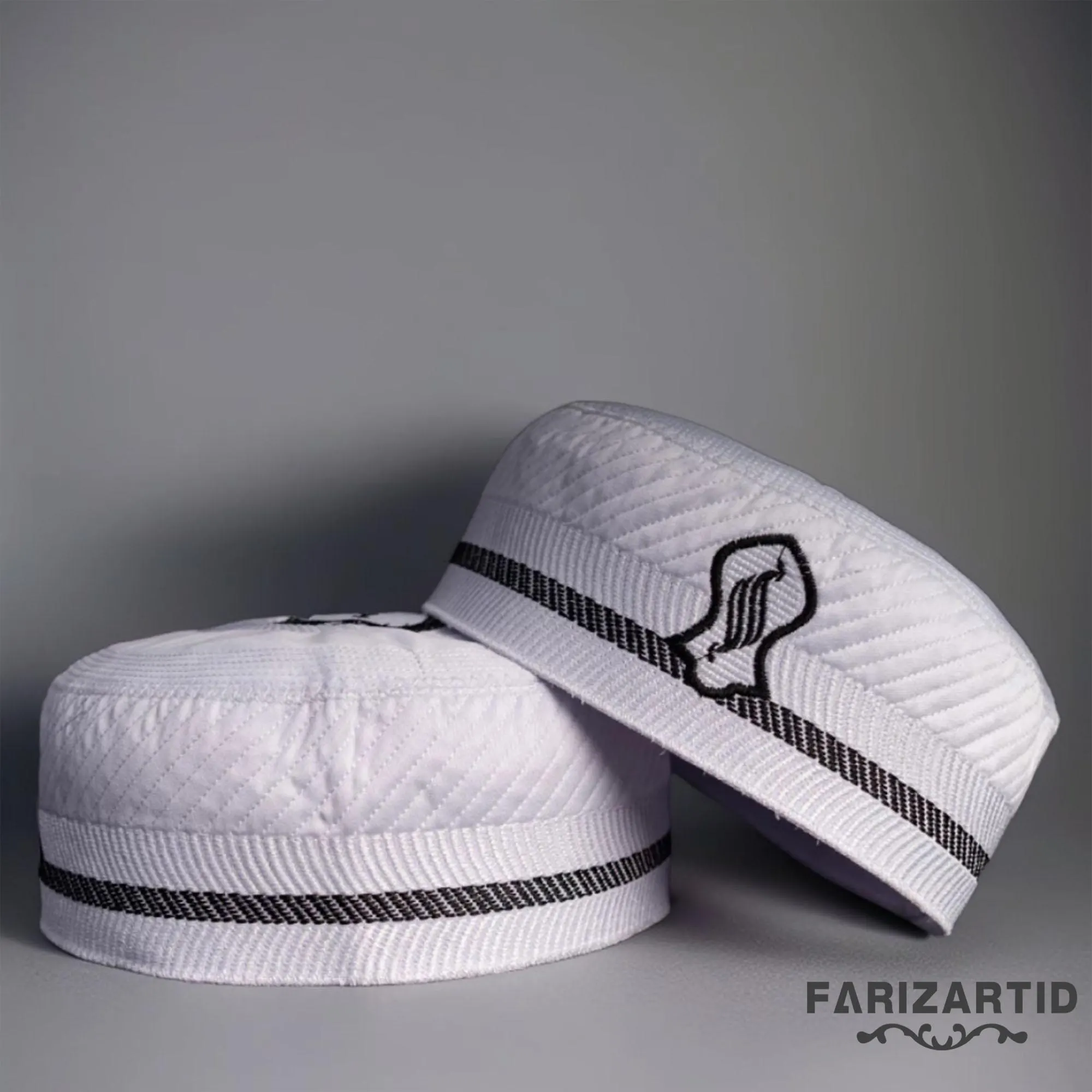 Katsae Madinah Embroidery Peci – Adult Muslim Prayer Cap, Muslim Knit Cap, Religious Cap, Handmade Peci, Muslim Beanie