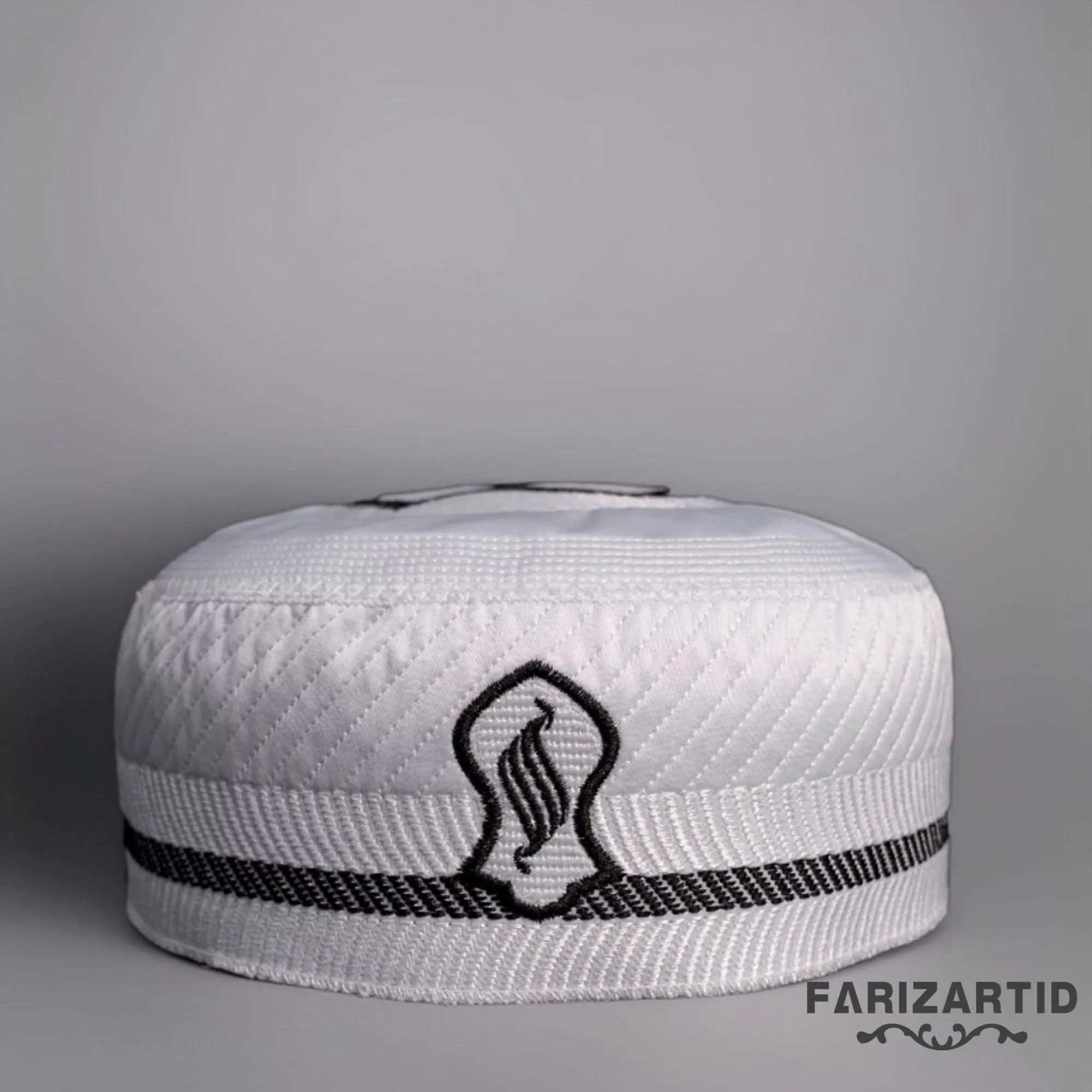 Katsae Madinah Embroidery Peci – Adult Muslim Prayer Cap, Muslim Knit Cap, Religious Cap, Handmade Peci, Muslim Beanie - image 3