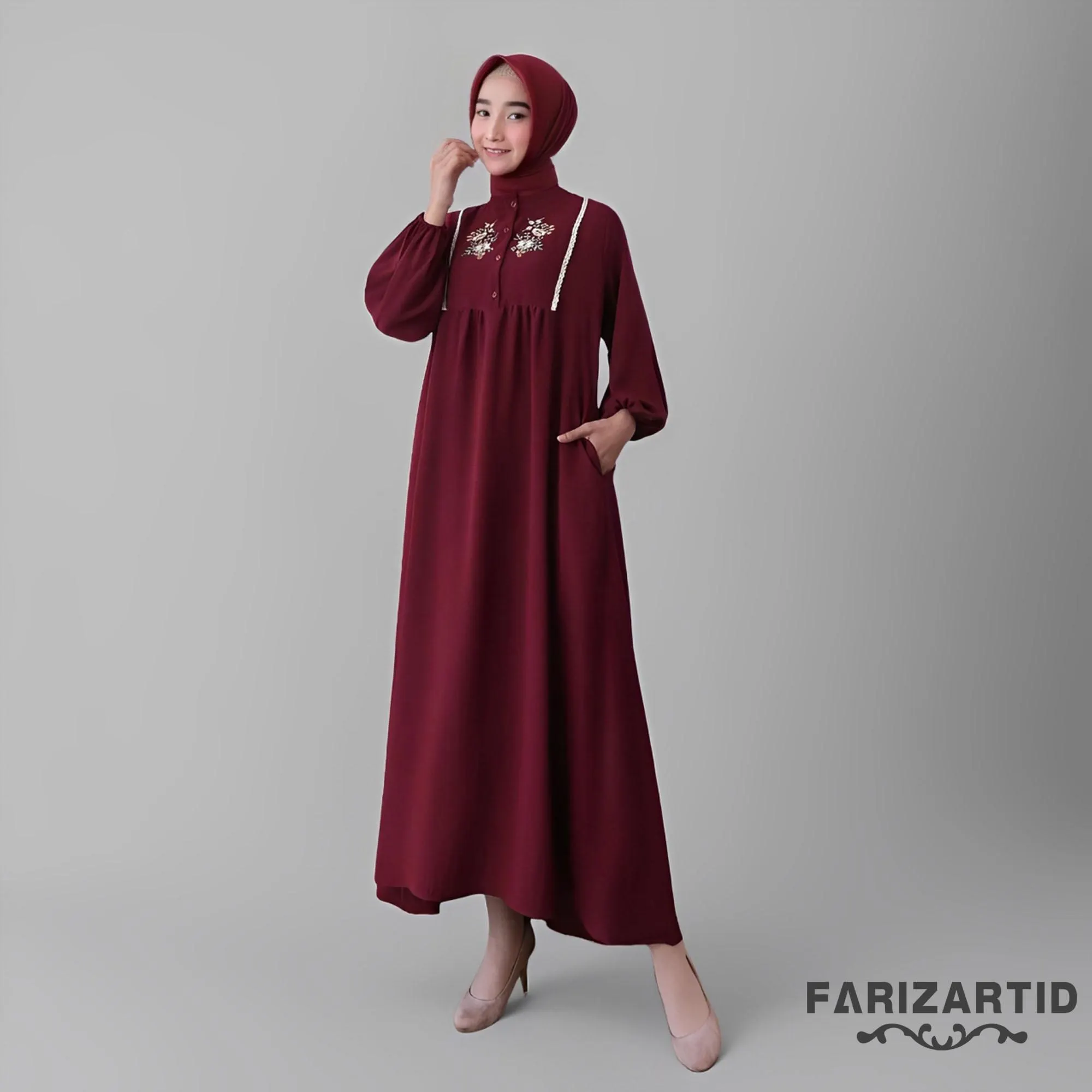 Karima Homey Dress: Stylish and Comfortable Dress for Every Occasion, Muslimah fashion, Muslim Women, Women Dress, Islamic Dress - image 5