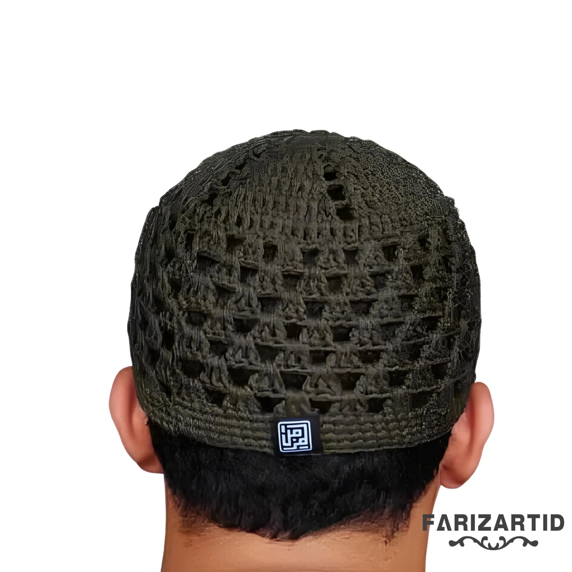 Lapua Muslim Knit Cap – Perfect for Prayer And Daily Wear, Muslim Knit Cap, Religious Cap, Handmade Peci, Muslim Beanie
