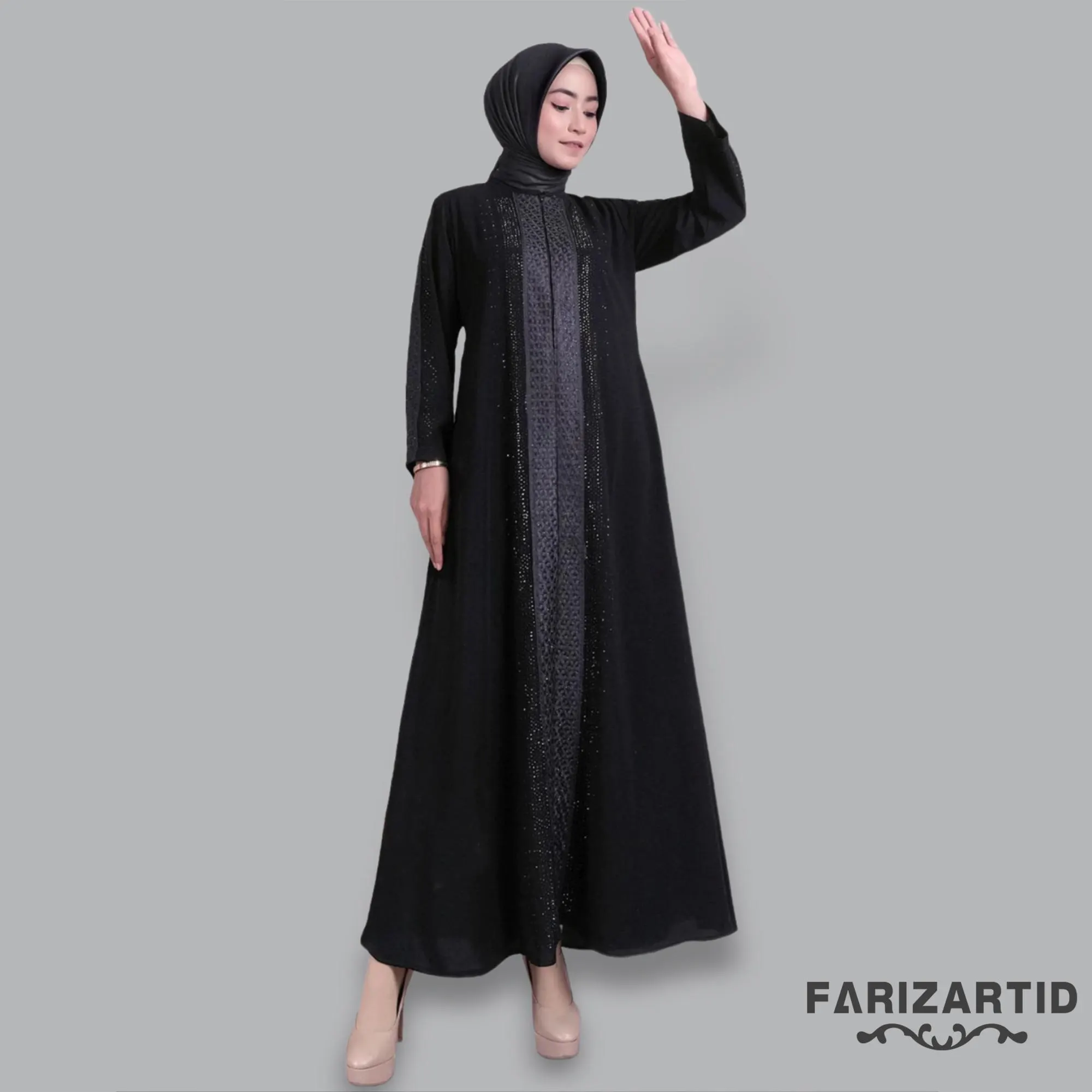Raisma Kiran Wolpeach's gamis is simple, comfortable and elegant, Muslimah fashion, Muslim Women, Women Dress, Islamic Dress