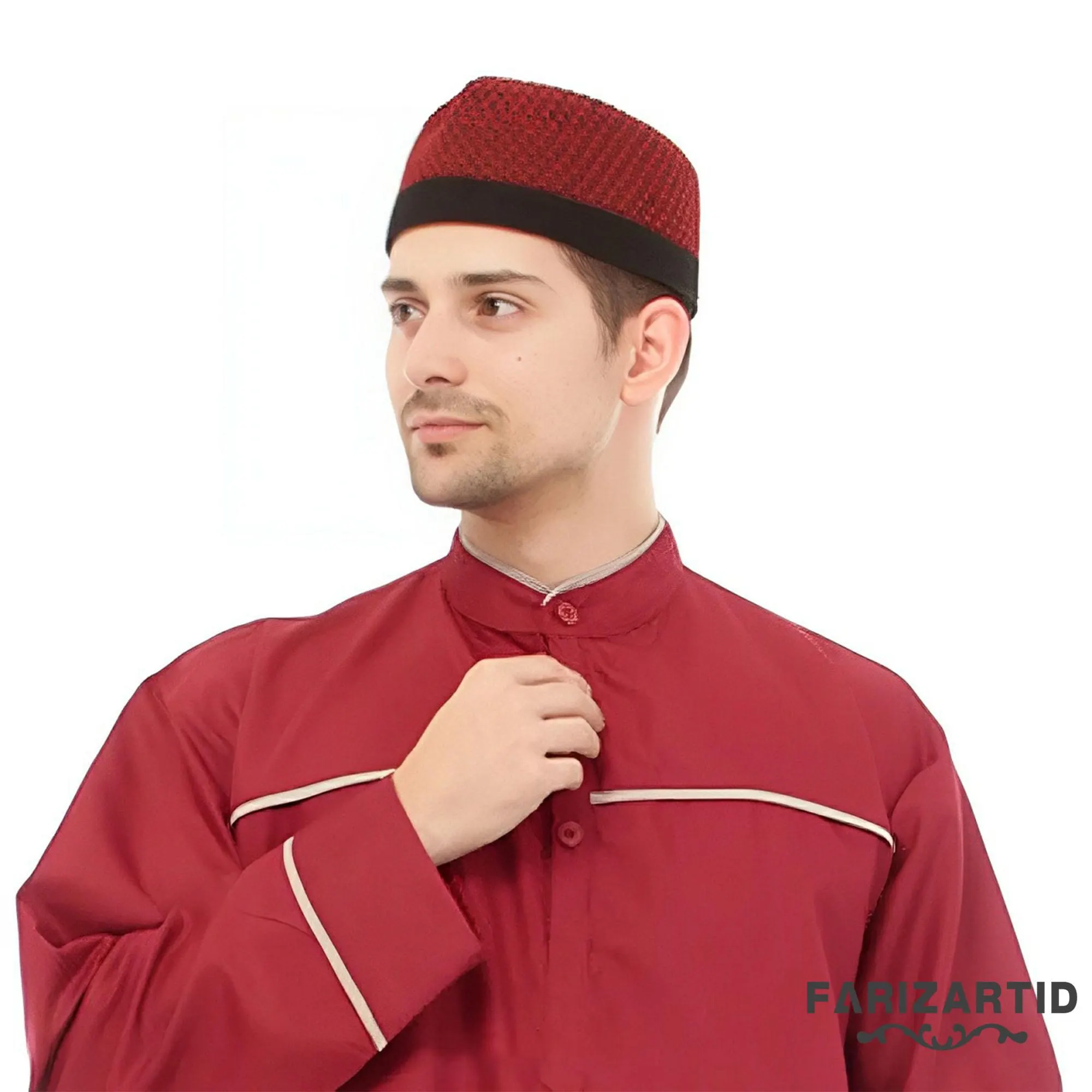 Classic Adult Prayer Cap – Stretchable and Breathable Knit,Prayer Cap, Muslim Knit Cap, Religious Cap, Handmade Peci, Muslim Beanie