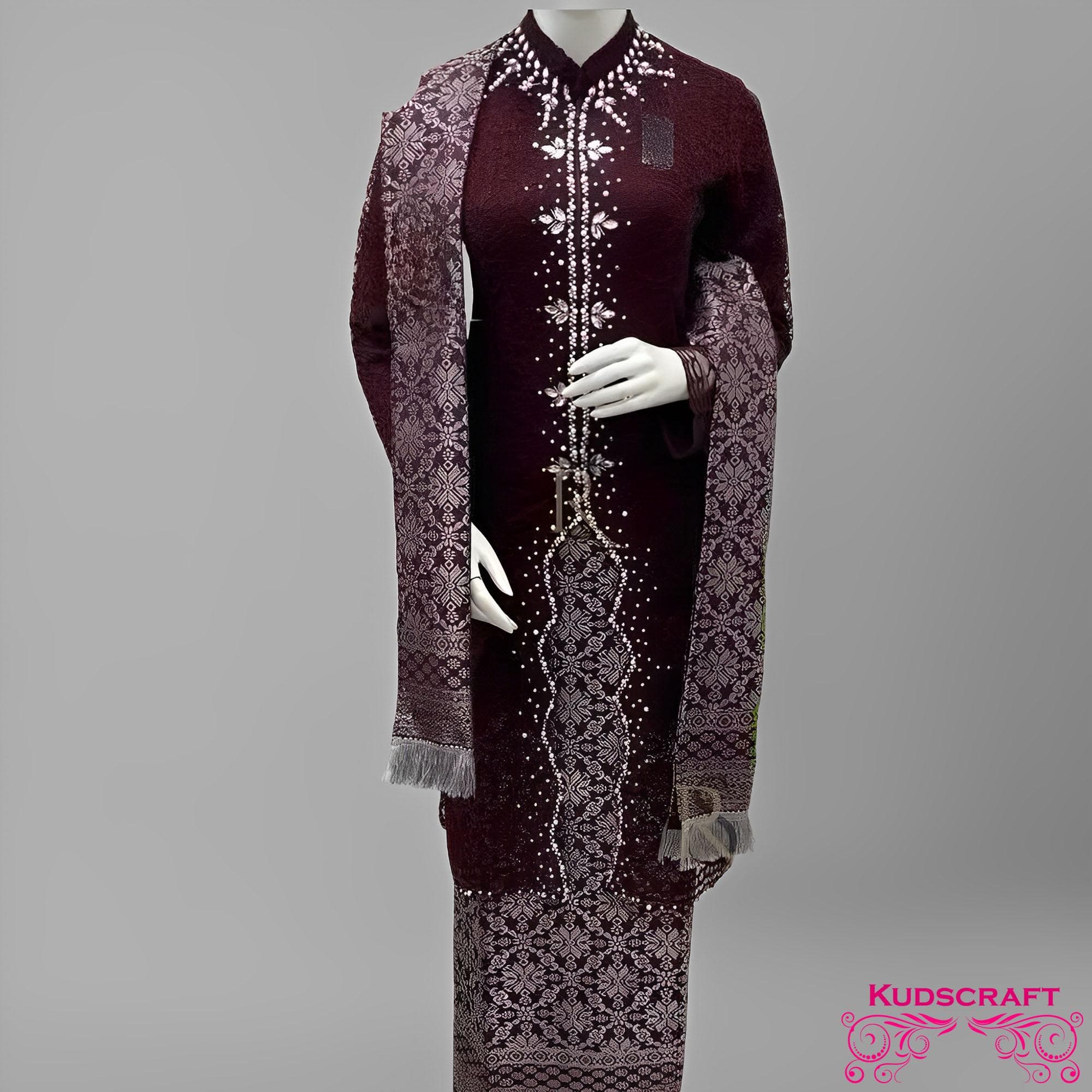 Yura Kebaya with Skirt – Elegant Ethnic Wear, Modern Kebaya, Kebaya Encim, Kebaya Dress, Kebaya Bali, Kebaya Set, Batik