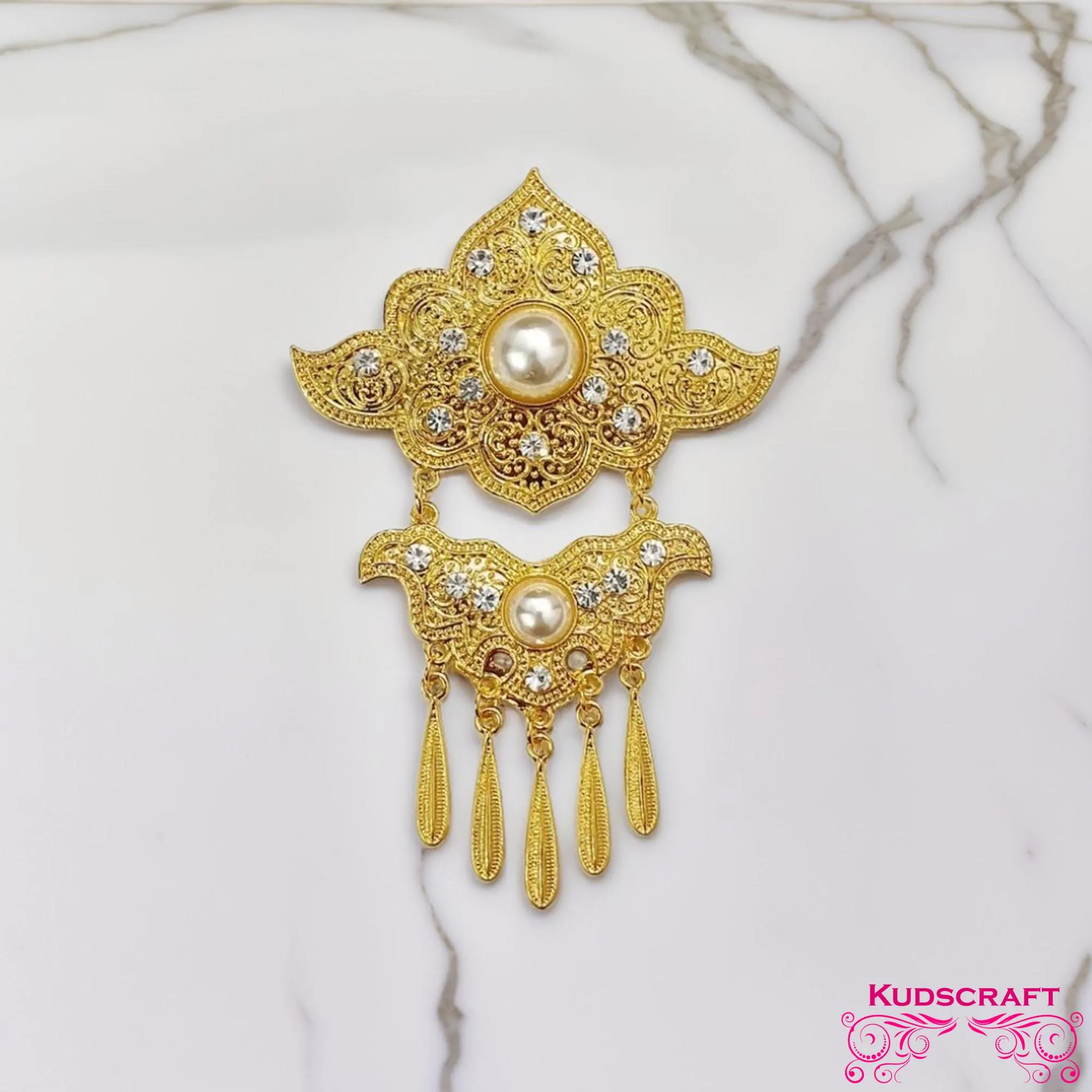 Stacked Ethnic Brooch for Traditional Kebaya, kebaya Brooch, Traditional Brooch, Elegant Brooch, Ethnic brooch, Wedding brooch