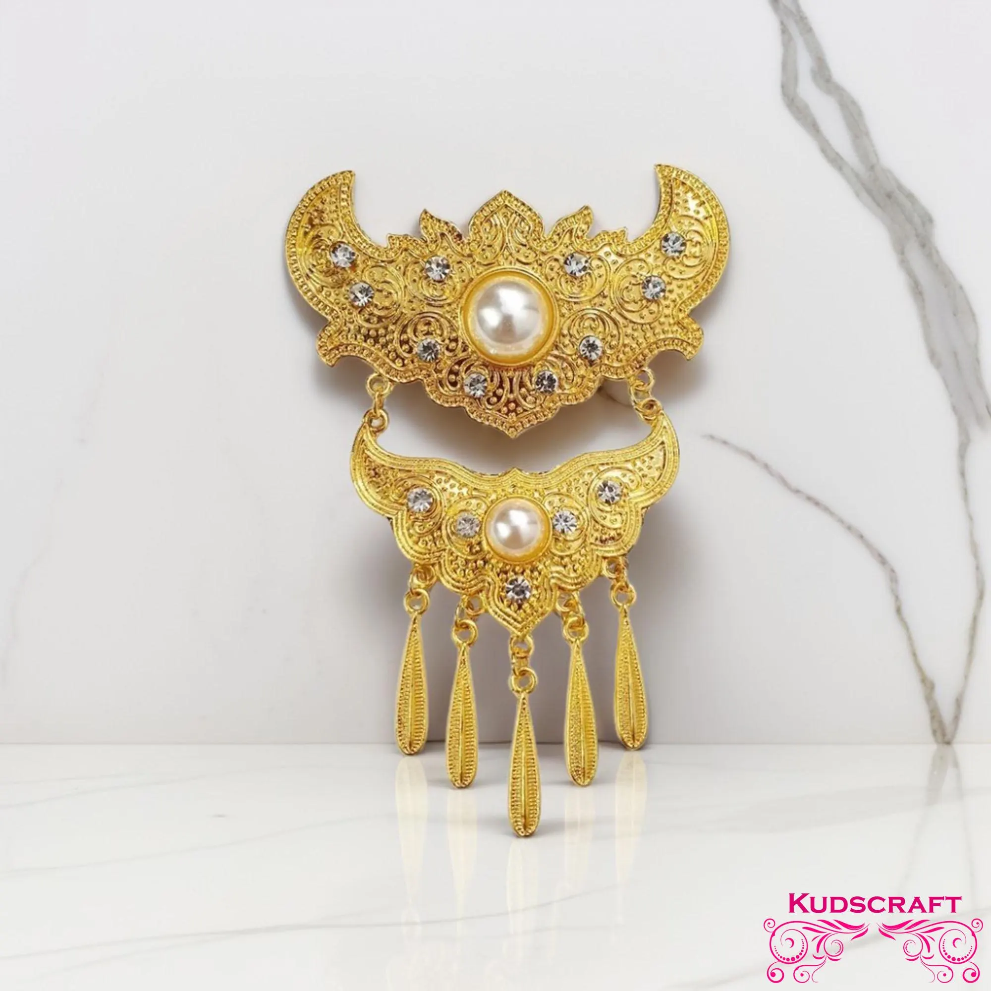 Stacked Ethnic Brooch for Traditional Kebaya, kebaya Brooch, Traditional Brooch, Elegant Brooch, Ethnic brooch, Wedding brooch