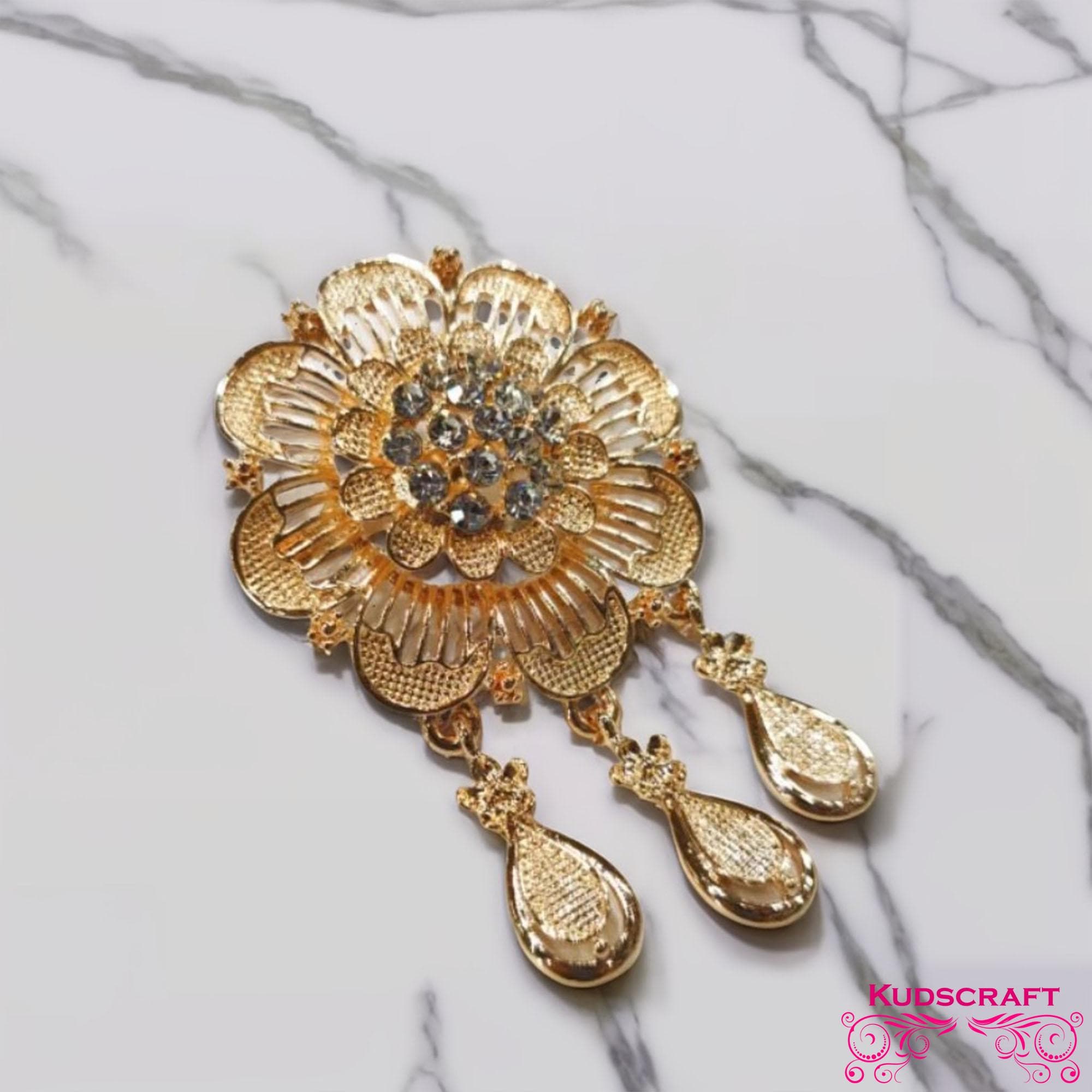 Eternal Charm Ethnic Brooch, kebaya Brooch, Traditional Brooch, Elegant Brooch, Ethnic brooch, Wedding brooch