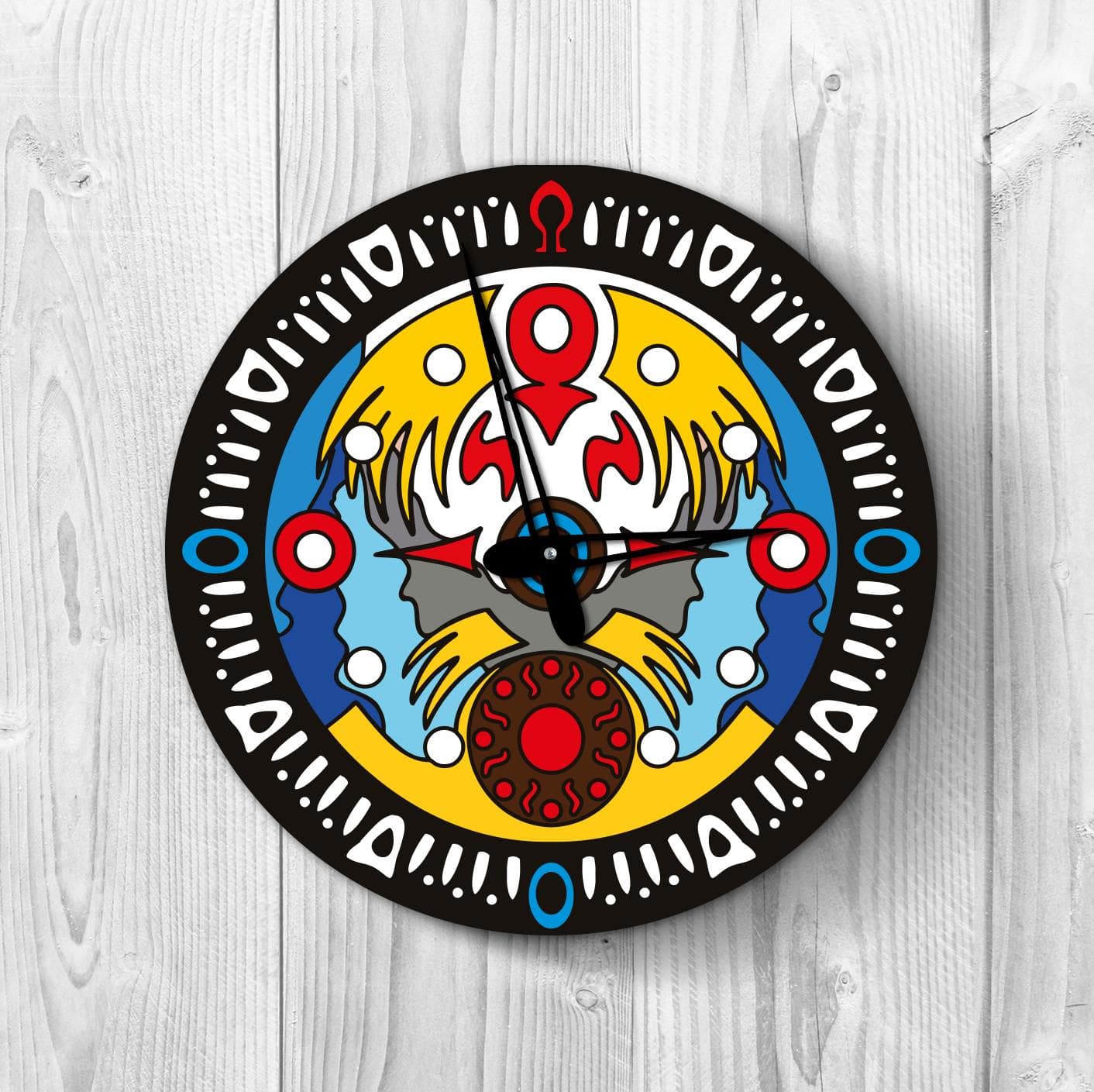 Legend of zelda wall clock, Majora's mask wall clock, Legend of Zelda wall decor, Video game wall clock and decor, Game room clock - image 5