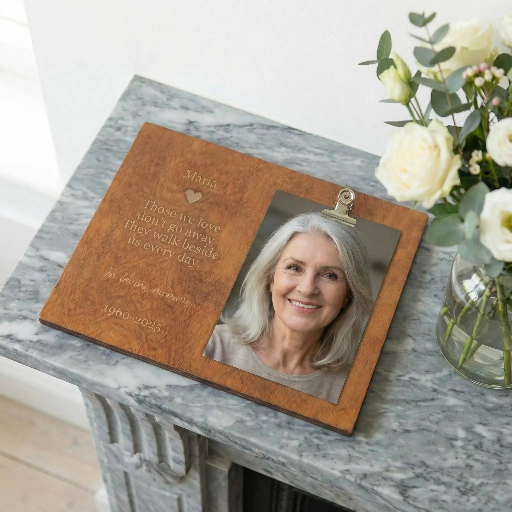 Mother Memorial Plaque, Sympathy Remembrance Wall Decor, Personalized Memorial Sign for Mom, Wooden Memory Keepsake of Mother