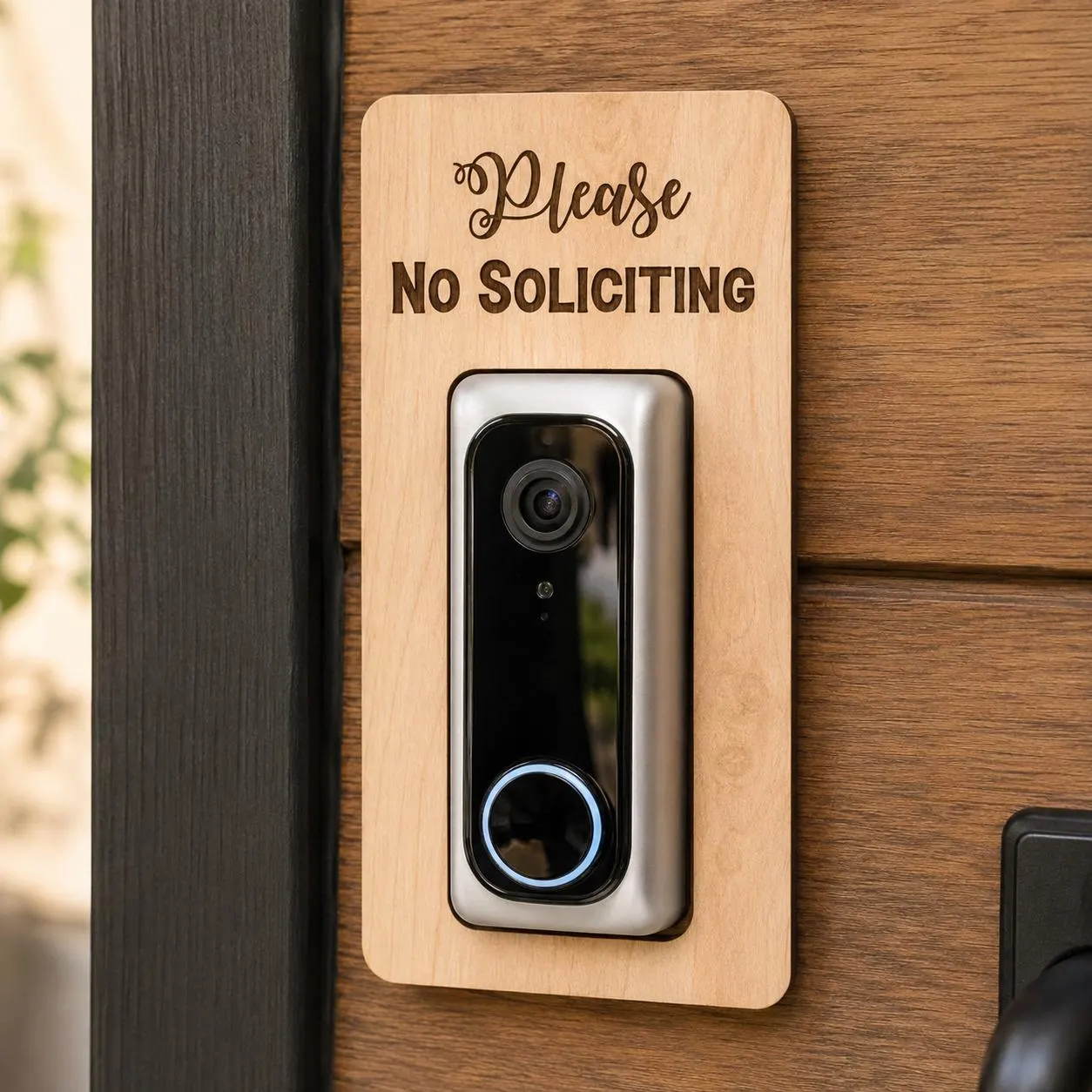 Video Doorbell Frame, Doorbell Cover Frame, Smart Doorbell Trim, Doorbell Wall Frame, Front Door Decor, Entryway Accessory - image 5