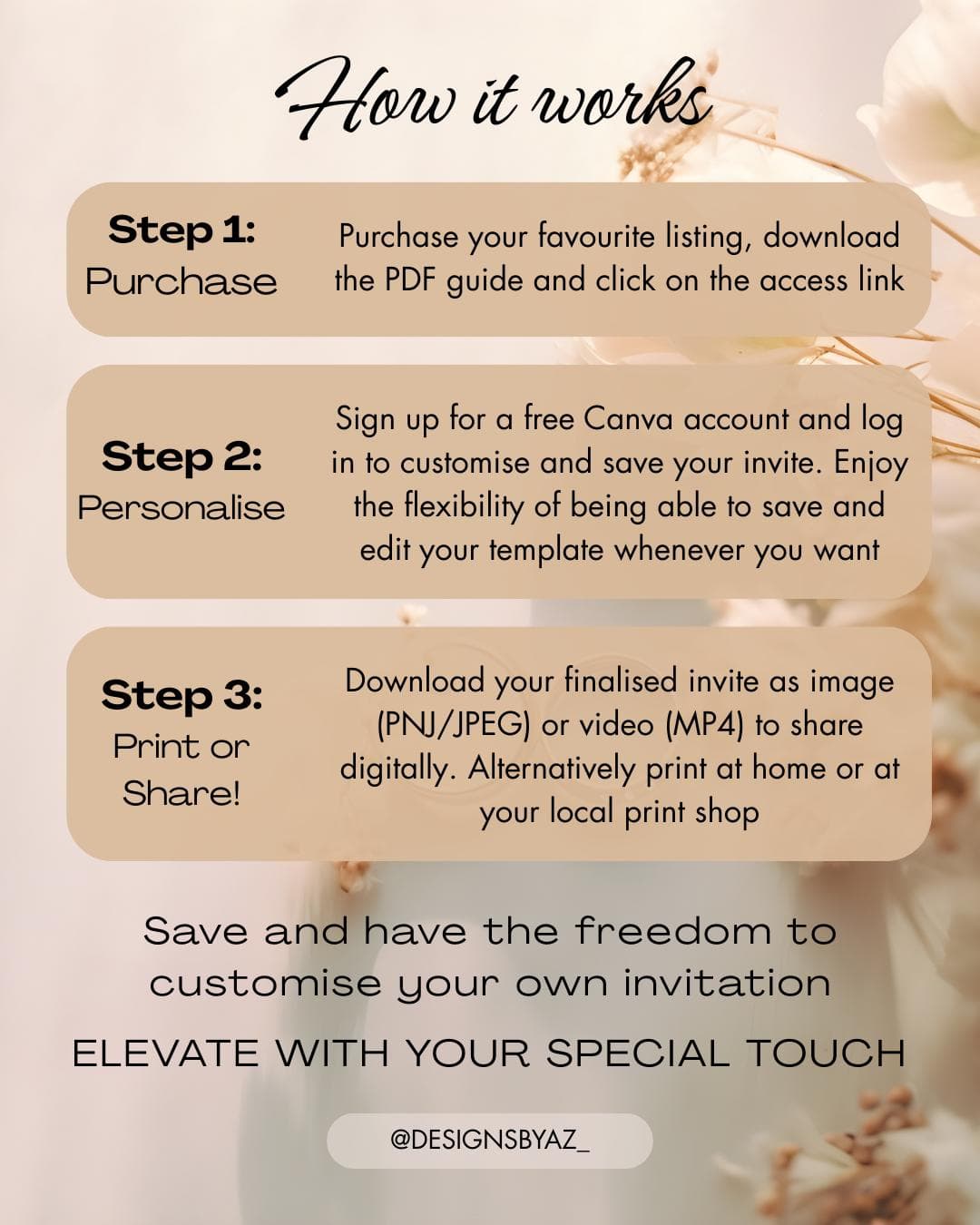Digital Engagement Invitation: Golden Beginnings, Sunshine Sunflowers (Instant Download, Editable Template for Weddings) - image 5