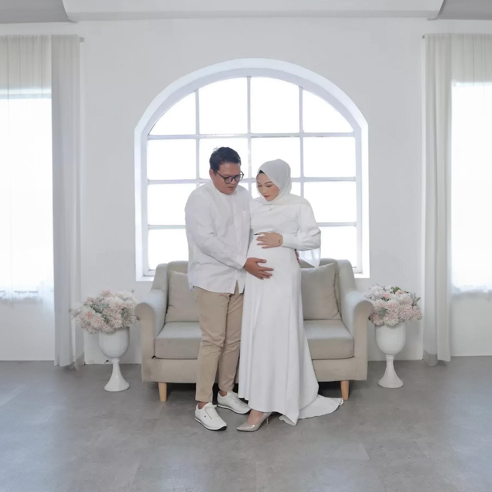 Islamic Wedding Dress: Modern Modest Boho Engagement Gown - image 5