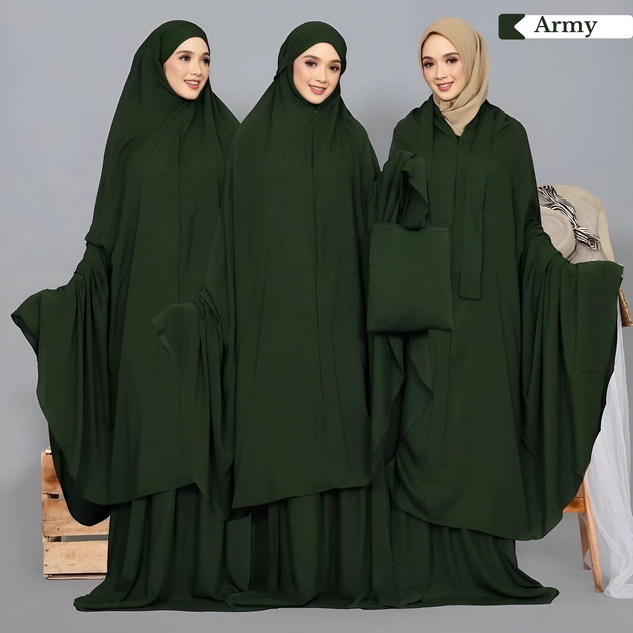 Rayon Janger Prayer Outfit: Versatile Modest Islamic Garment with Free Bag - image 5