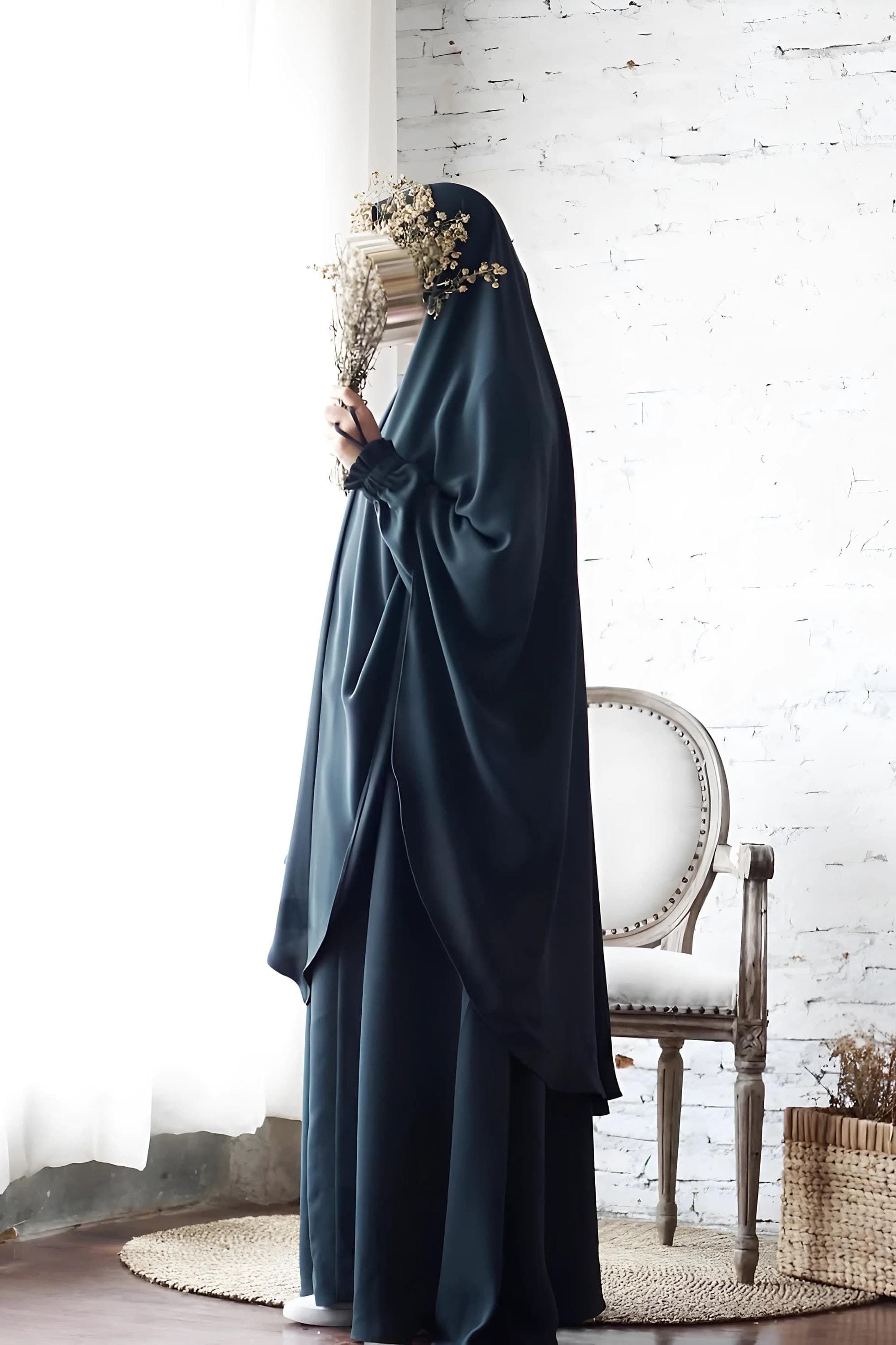 Anti-UV Abaya & Khimar Set: Islamic Women's Modest Outfit - image 3