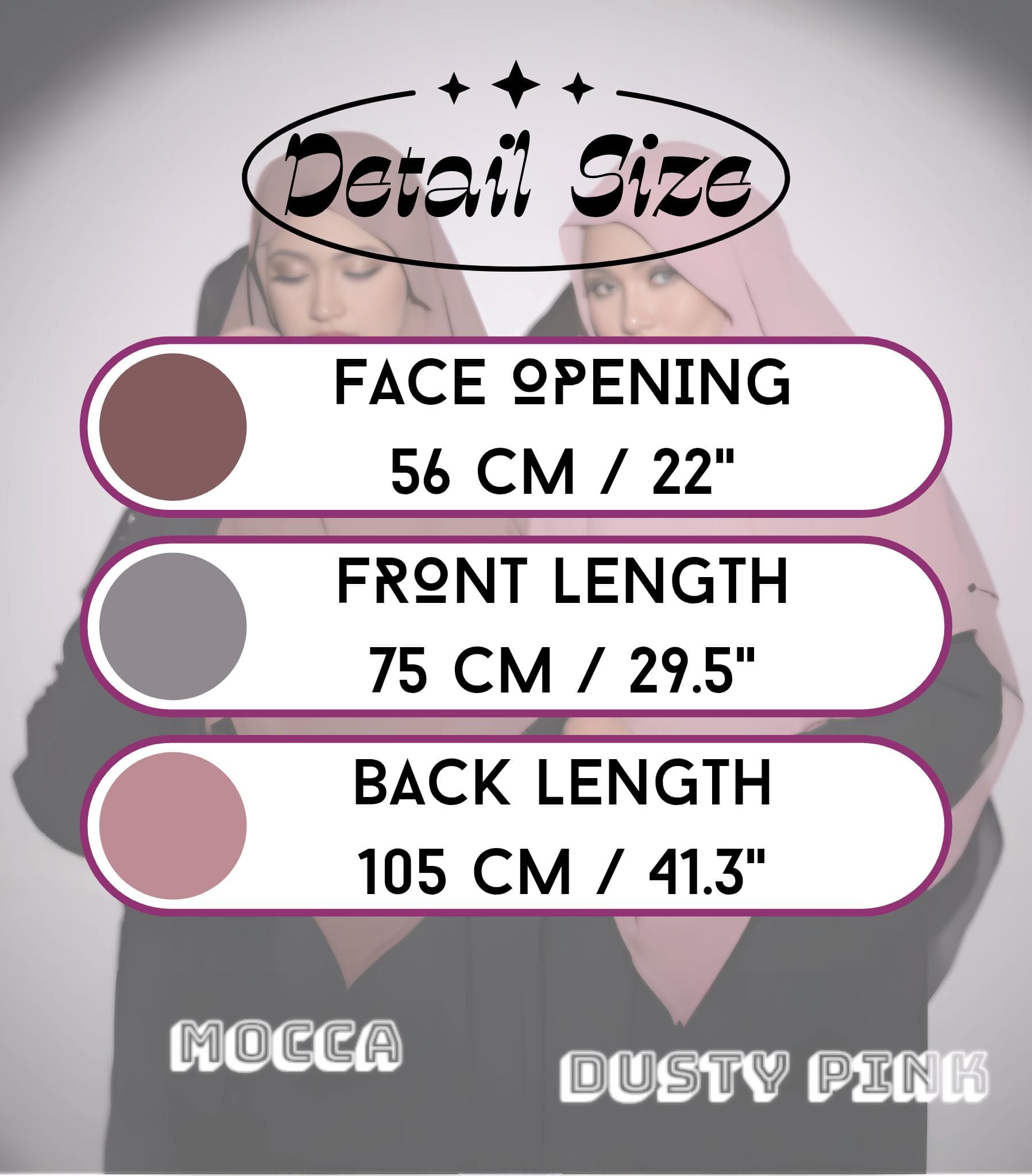 Flowy French Khimar: Two Layer Niqab, Modest Muslim Hijab - image 3
