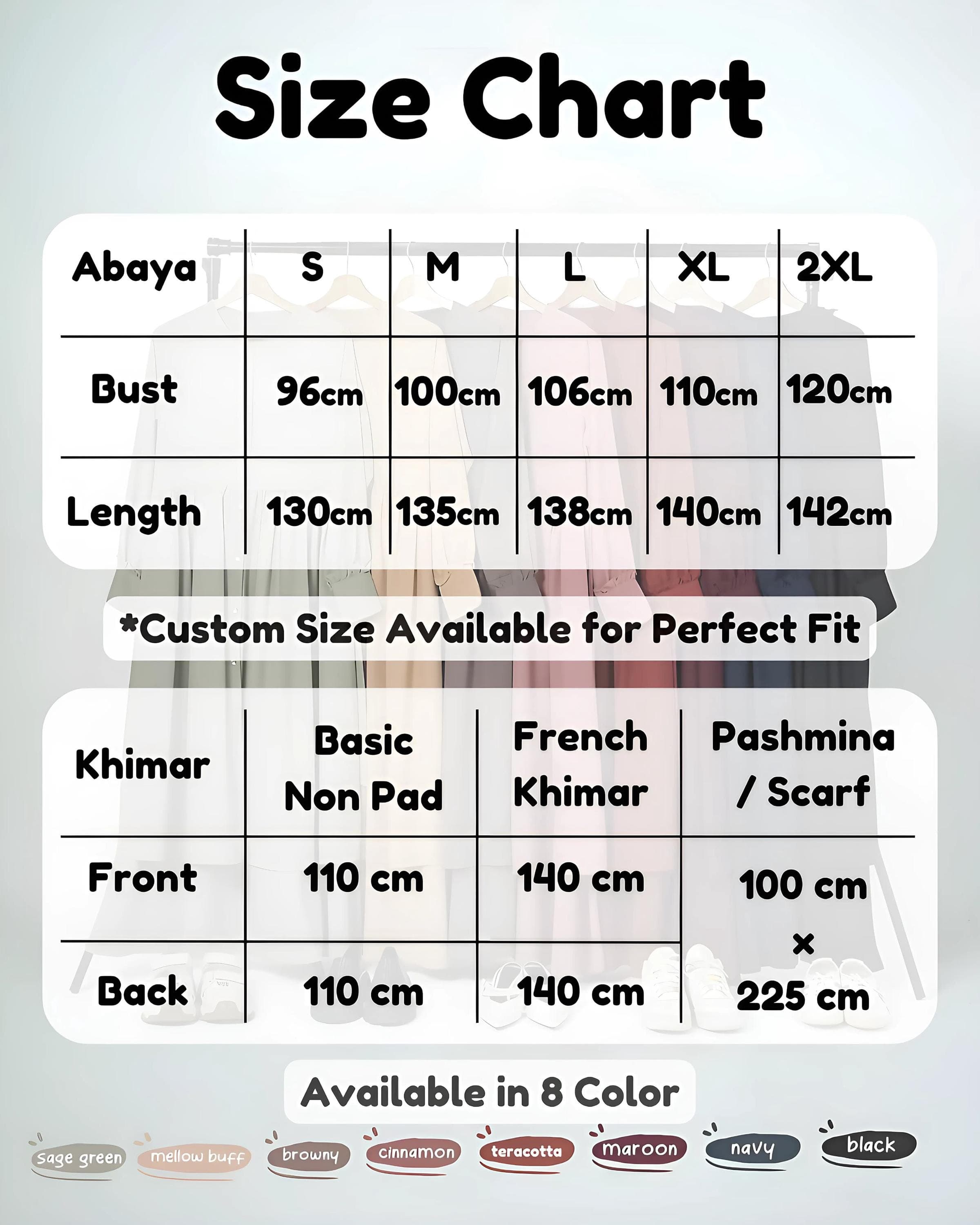 Ilyana Silk Abaya Set: French Khimar & Half Niqab - Modest Muslim Dress - image 3