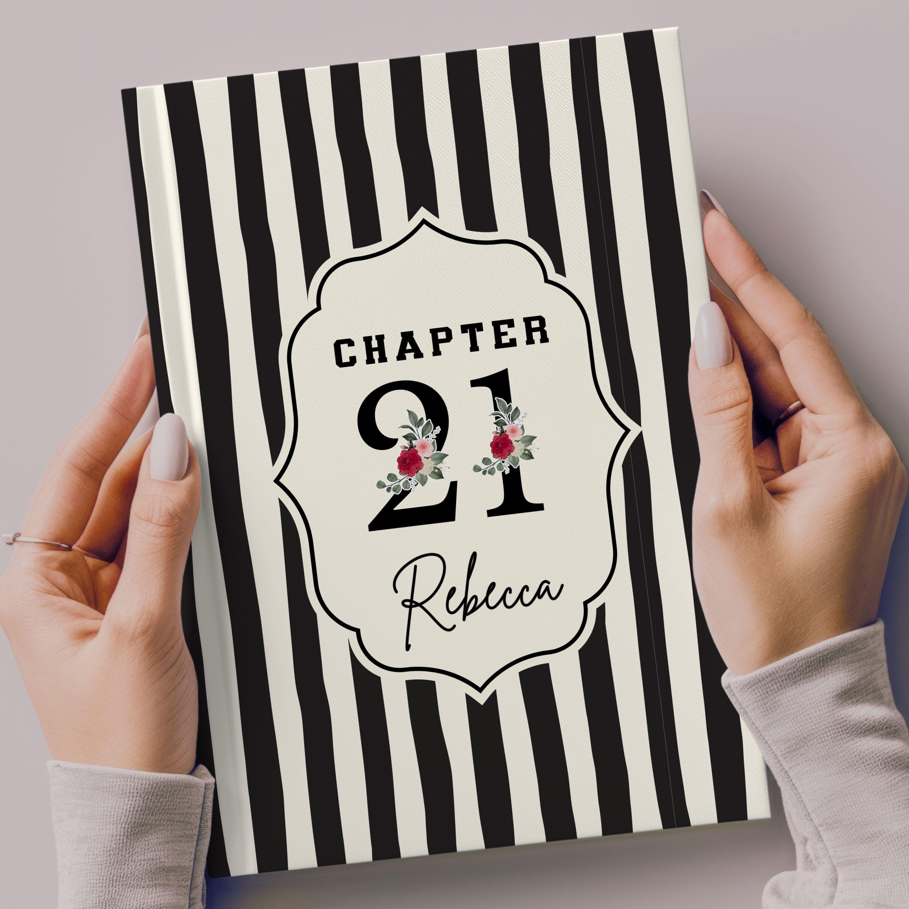 Personalized 21st Birthday Gift for Her • Chapter 21 Journal • Custom 21st Birthday Journal • Gift for Daughter • Best Friend Birthday Gift