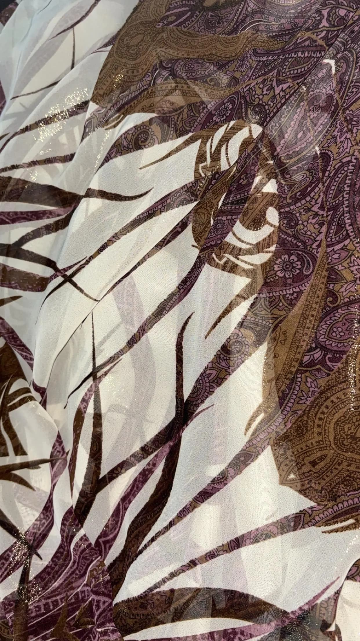 Elegant Shiny Somali Dirac Fabric, Wedding Dress Material - image 3