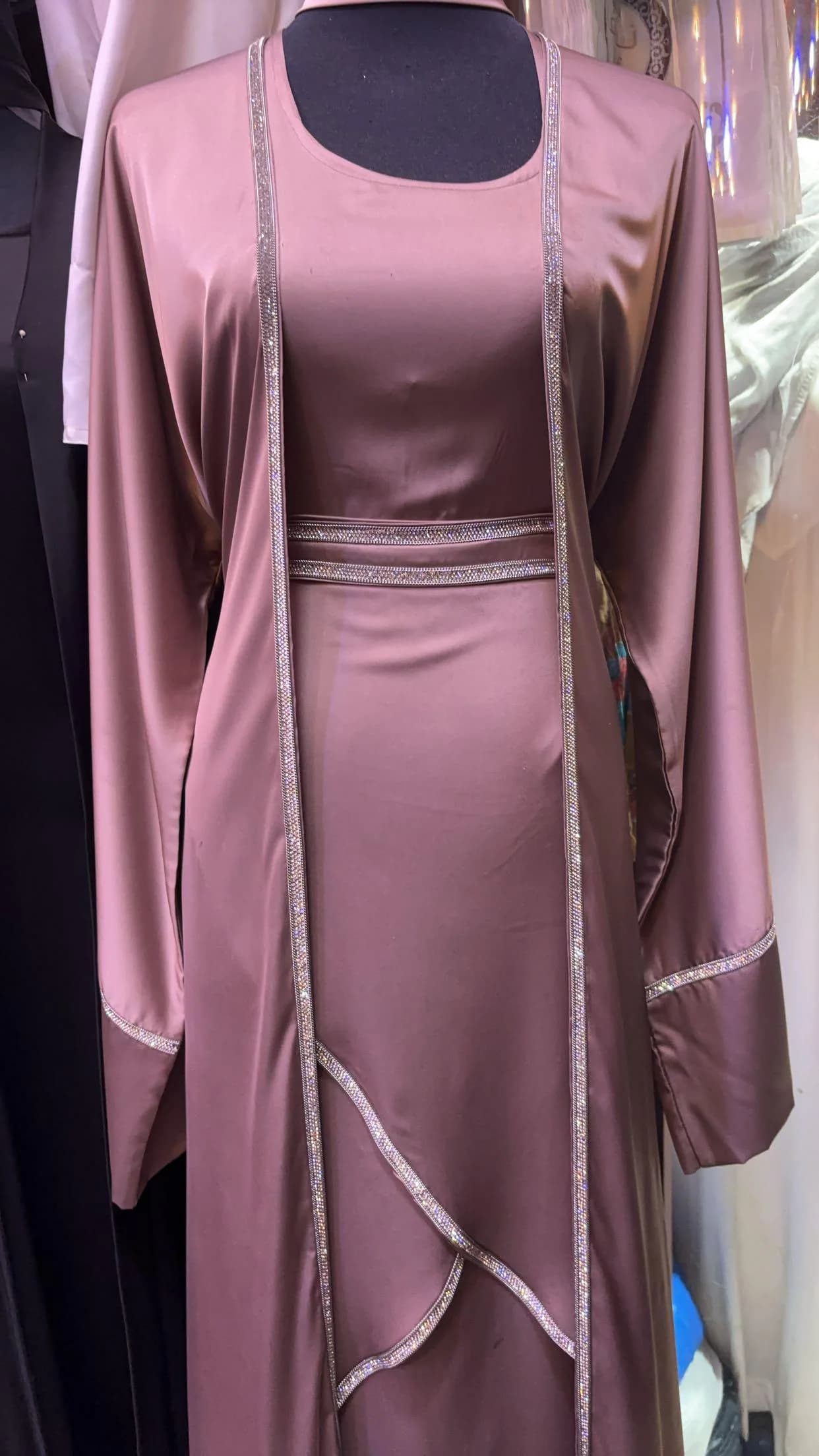 Pink Abaya, Modest Dress