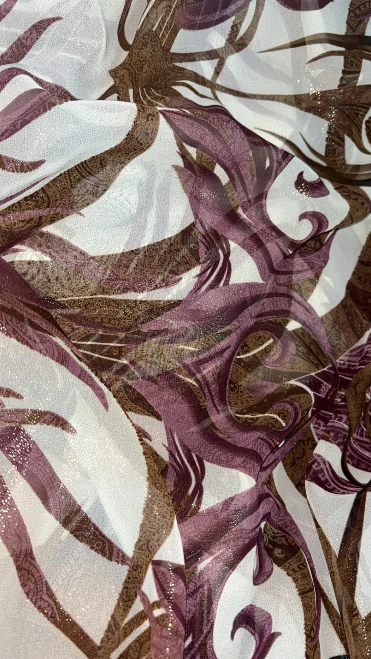 Elegant Shiny Somali Dirac Fabric, Wedding Dress Material - image 4