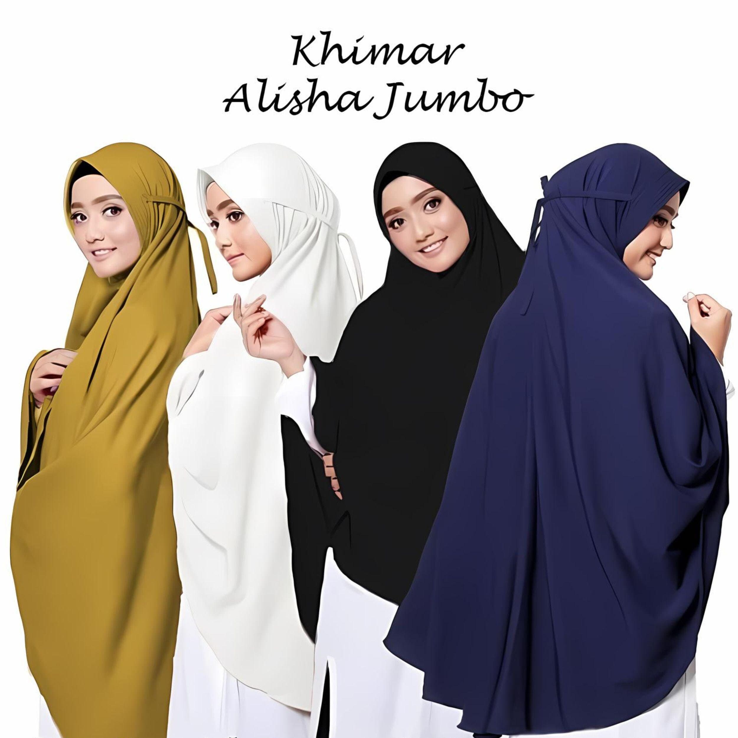 Syari Instant Khimar, Women's Jumbo hijab, Solid Color Headscarf, Modest Islamic Scarf, Elegant Hijab Head Cover, Religious Headwear GT08 - image 3