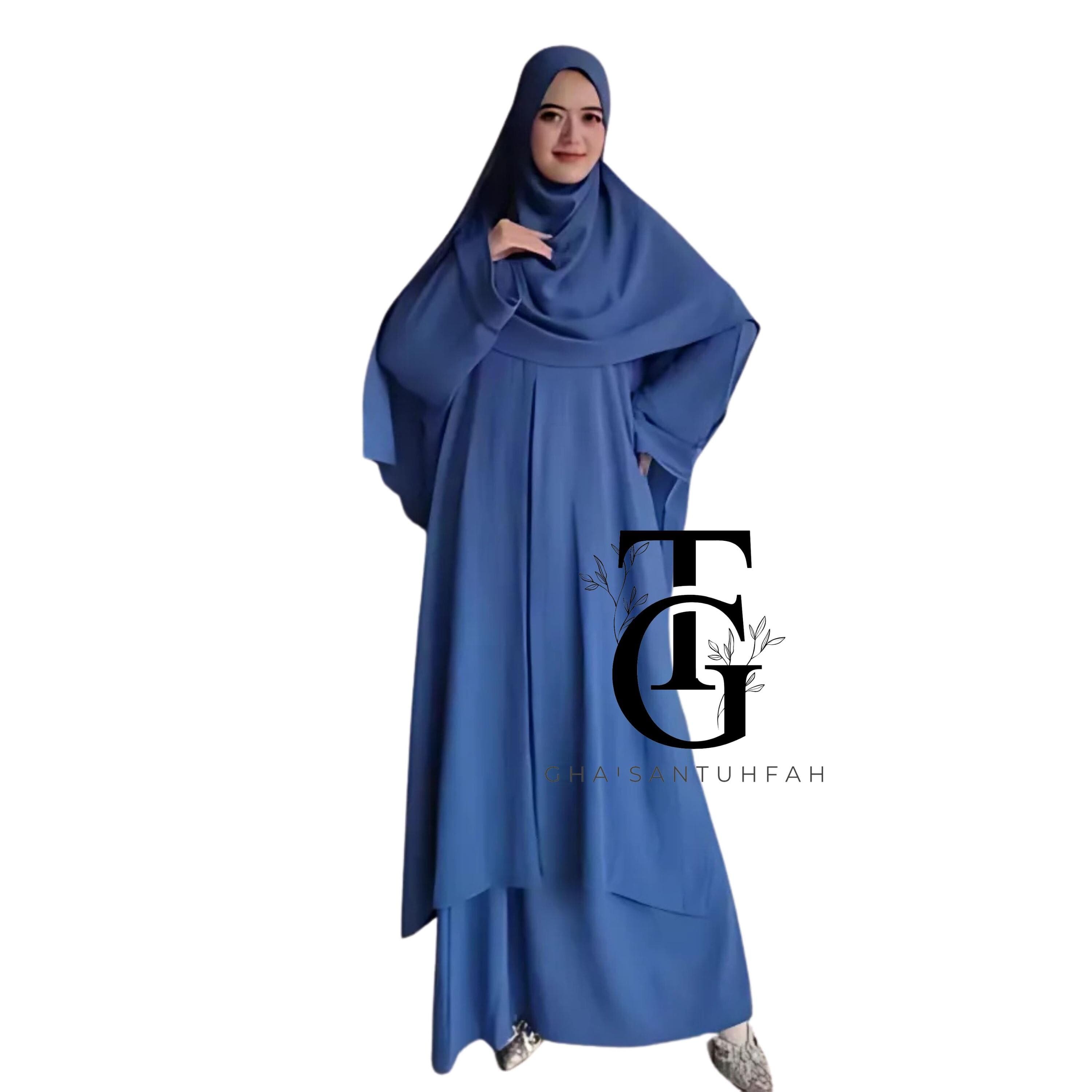 Muslim Women's Long Hijab Skirt Suit, Muslim dress, Modest Maxi Dress, Islamic Clothing, Traditional Robe, Ramadan Outfit, Islamic Gift GT45 - image 5