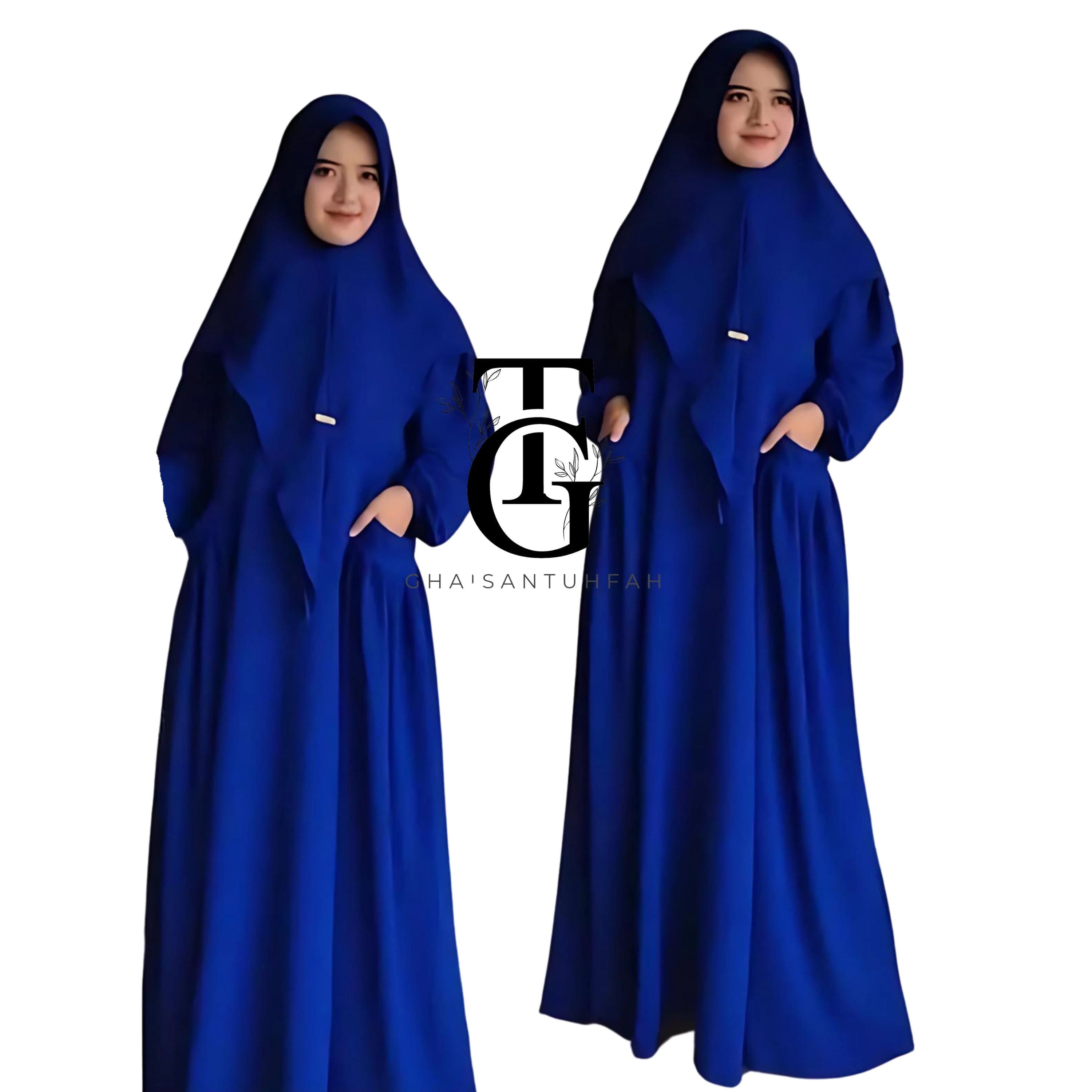 Abaya Crinkle Aiflow Hijab Suit Gamis , Dress Muslim, Modest Maxi Dress, Islamic Clothing,Traditional Robe, Ramadan Outfit, slamic Gift GT20 - image 5