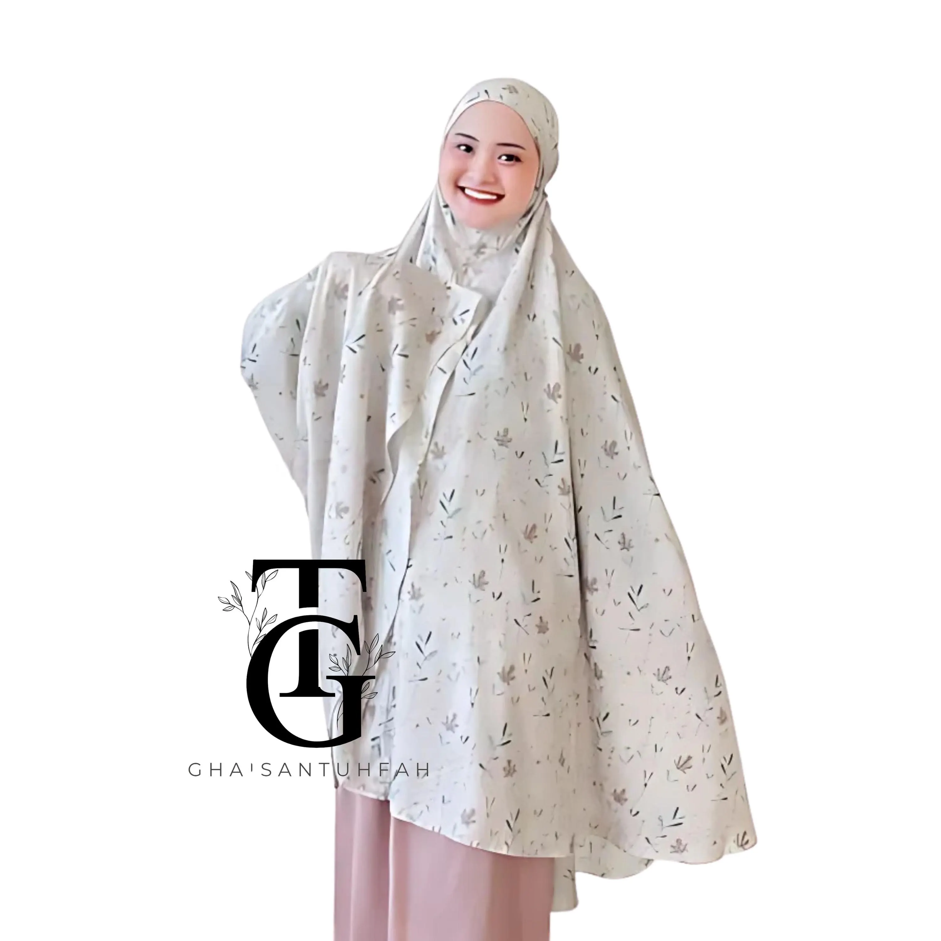 Mukena Adult Alana Motif Without Rubber, Mukena Travel, Muslim Prayer Dress, Traditional Prayer Wear, Ramadan Gift, Islamic Clothing GT31 - image 4