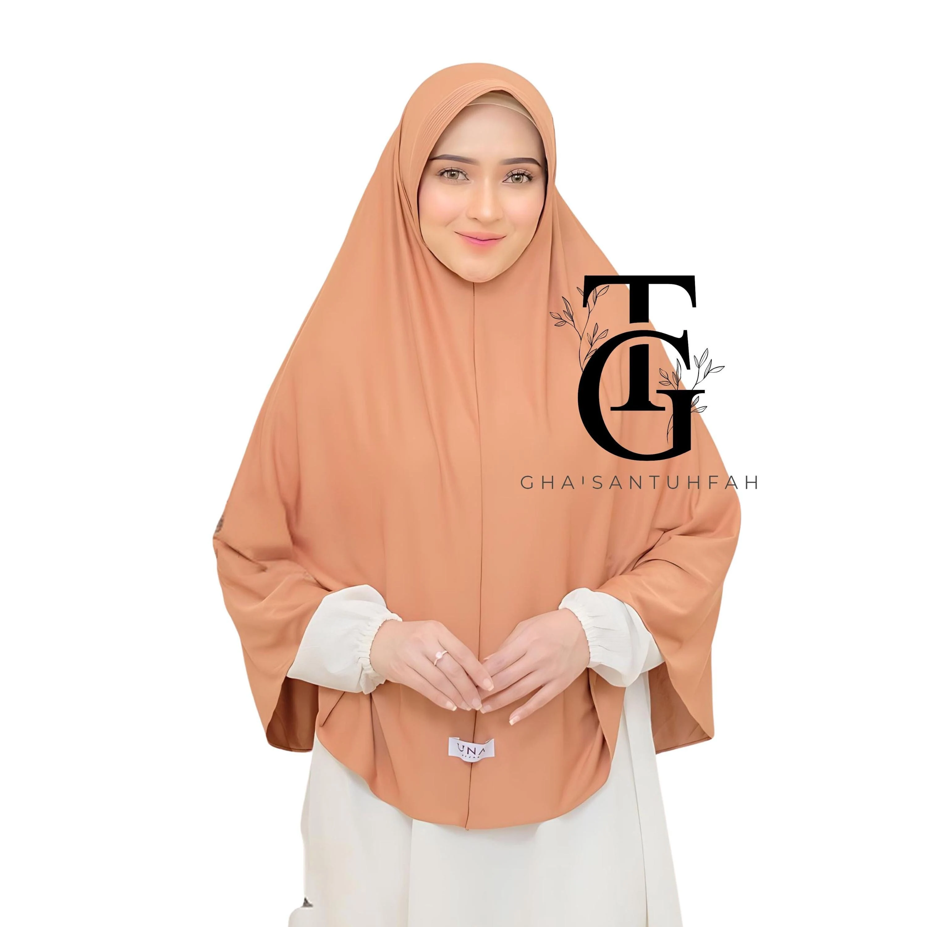 Hijab Bergo Instant Syari Pet Jersey, Solid Color Headscarf, Modest Islamic Scarf, Elegant Hijab Head Cover, Religious Headwear GT26