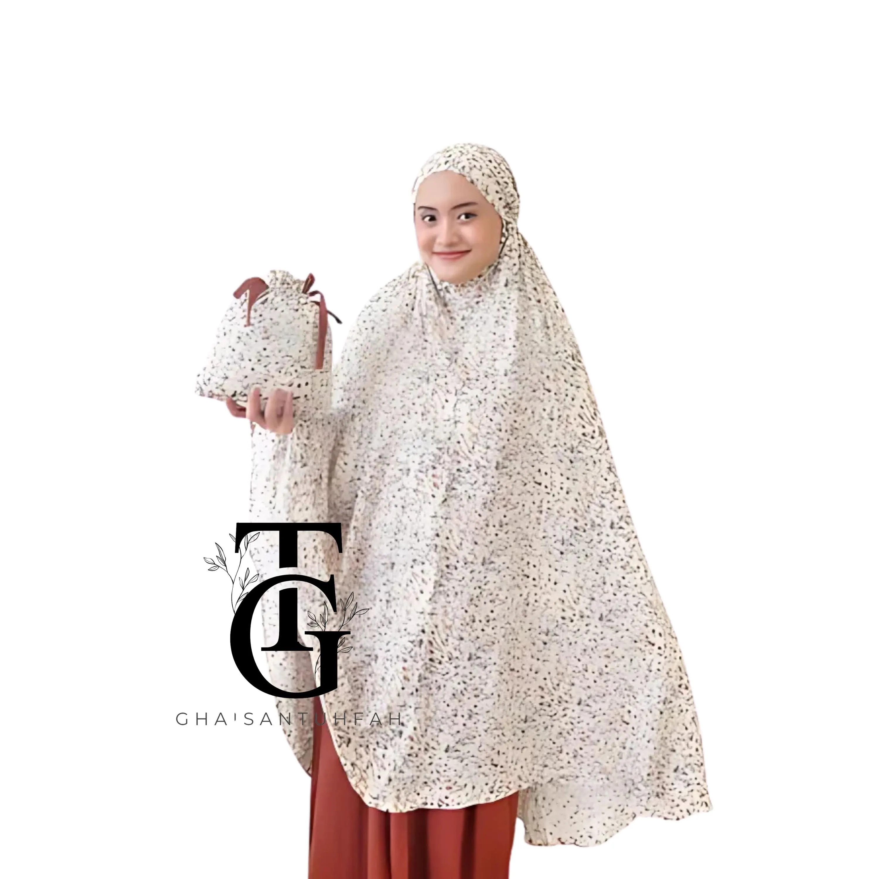 Mukena Adult Alana Motif Without Rubber, Mukena Travel, Muslim Prayer Dress, Traditional Prayer Wear, Ramadan Gift, Islamic Clothing GT31 - image 5