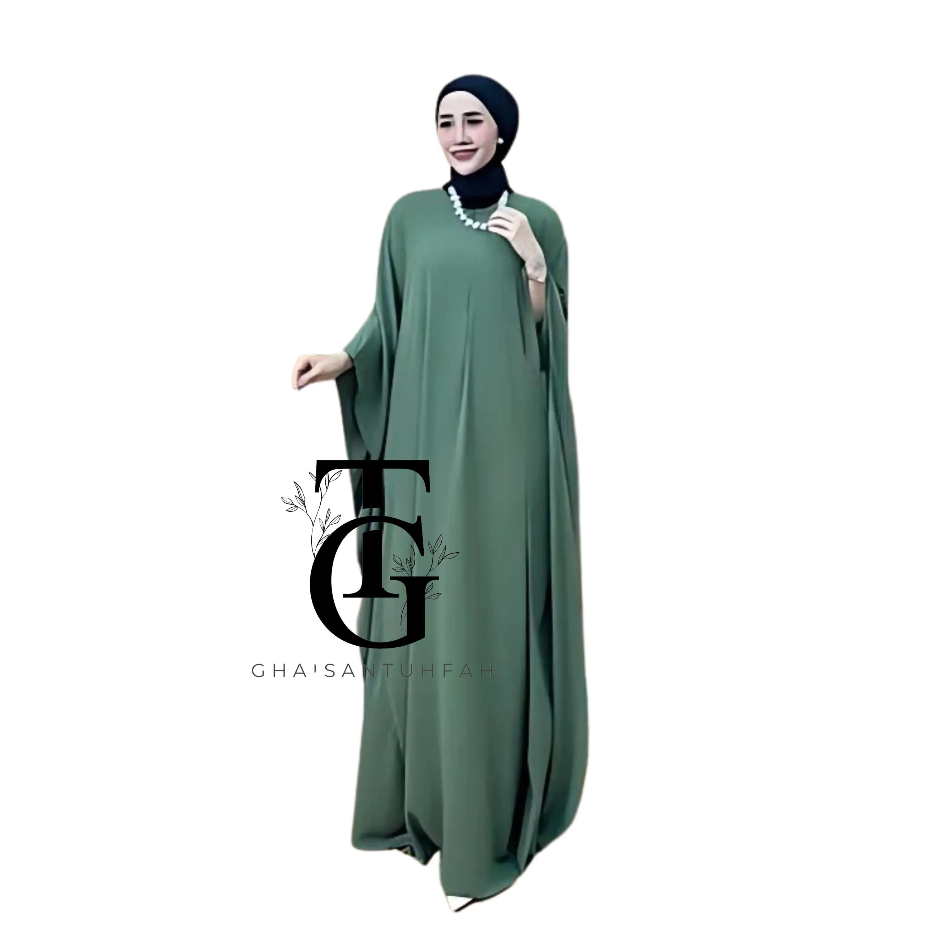 Premium Crinkle Front Zip Kaftan, Muslim dress, Modest Maxi Dress, Islamic Clothing, Traditional Robe, Ramadan Outfit, Islamic Gift GT53