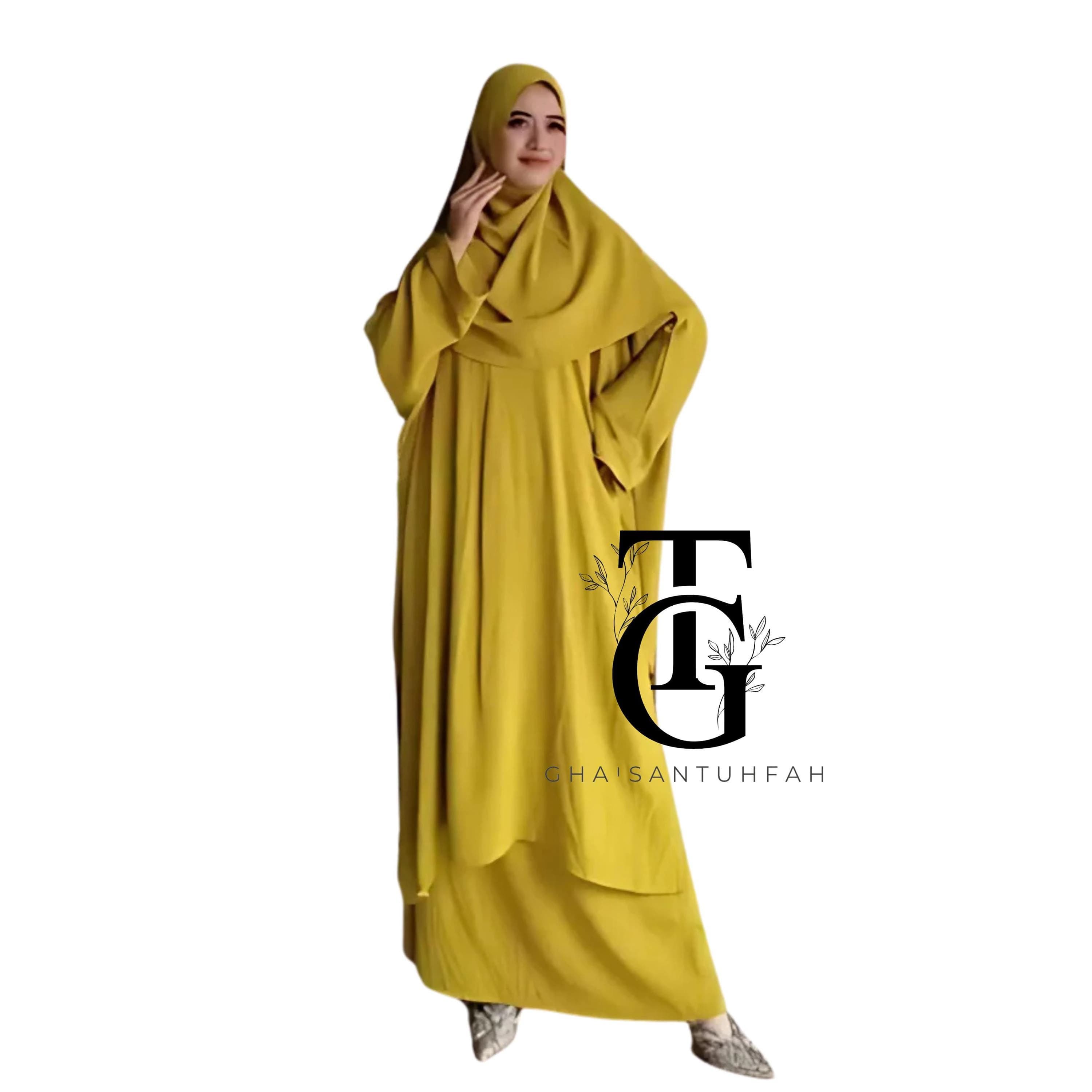 Muslim Women's Long Hijab Skirt Suit, Muslim dress, Modest Maxi Dress, Islamic Clothing, Traditional Robe, Ramadan Outfit, Islamic Gift GT45