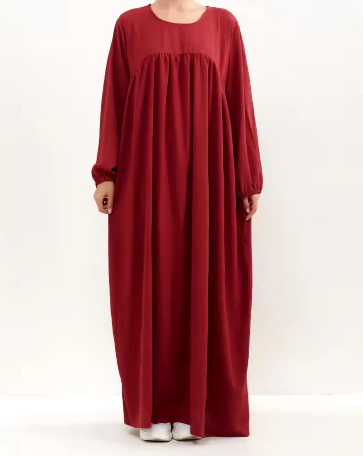 Fira Red Khimar/Abaya Set - image 4