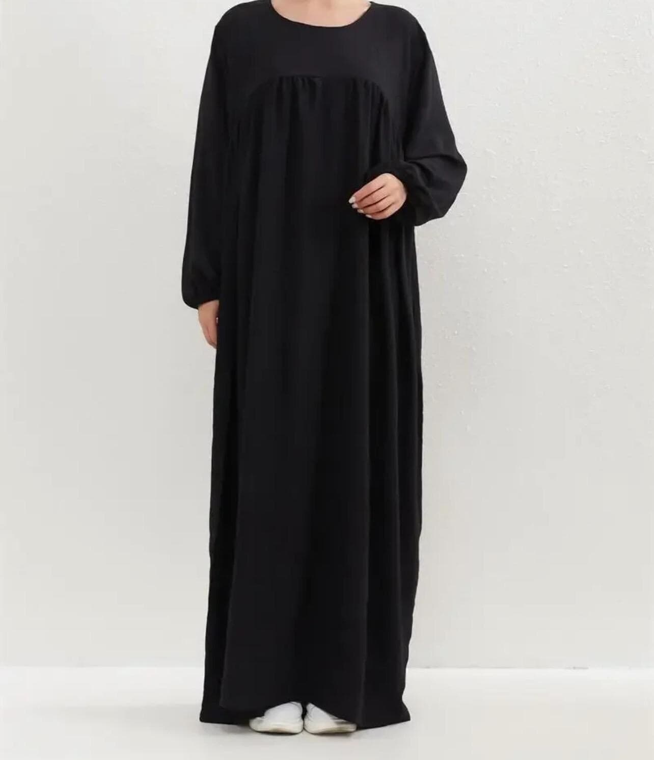 Fira Black Khimar/Abaya Set - image 5