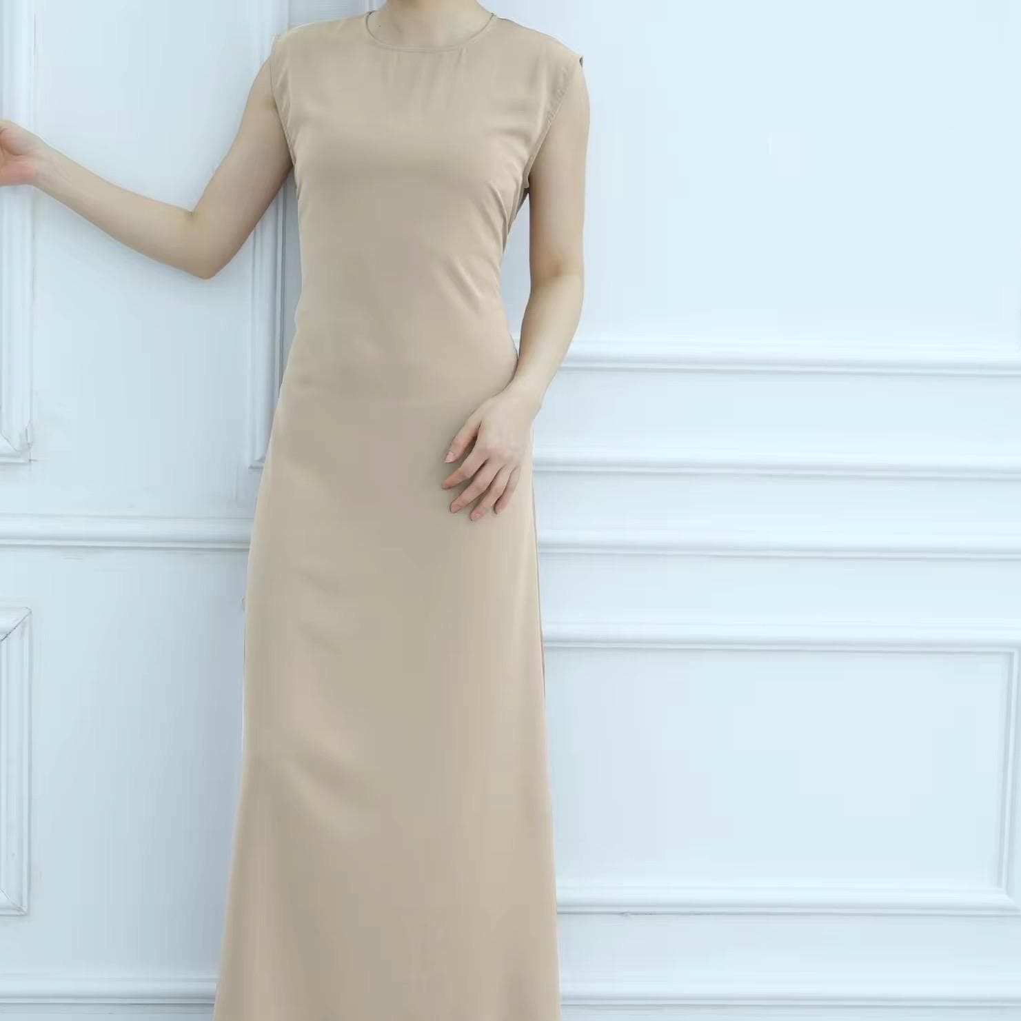 Black and Beige Butterfly Larina Eid Abaya Set - image 4
