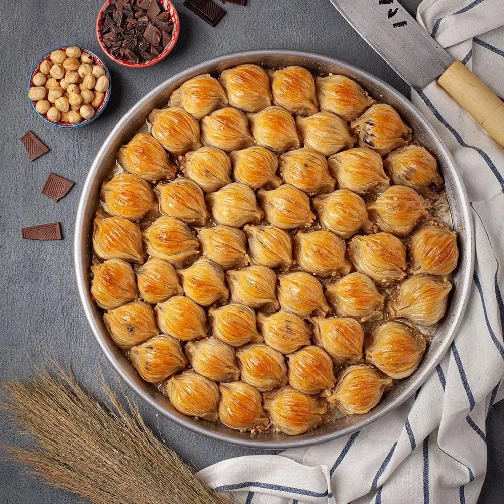 Luxury Turkish Baklava Gift Box, Pistachio Baklava, Gourmet Handmade Dessert