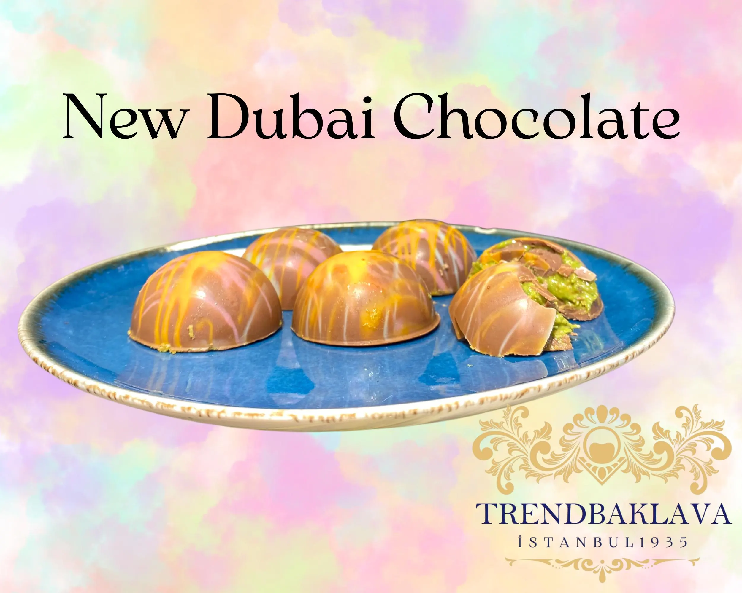 Dubai Pistachio Bar Chocolate Box For Chocolate Lovers