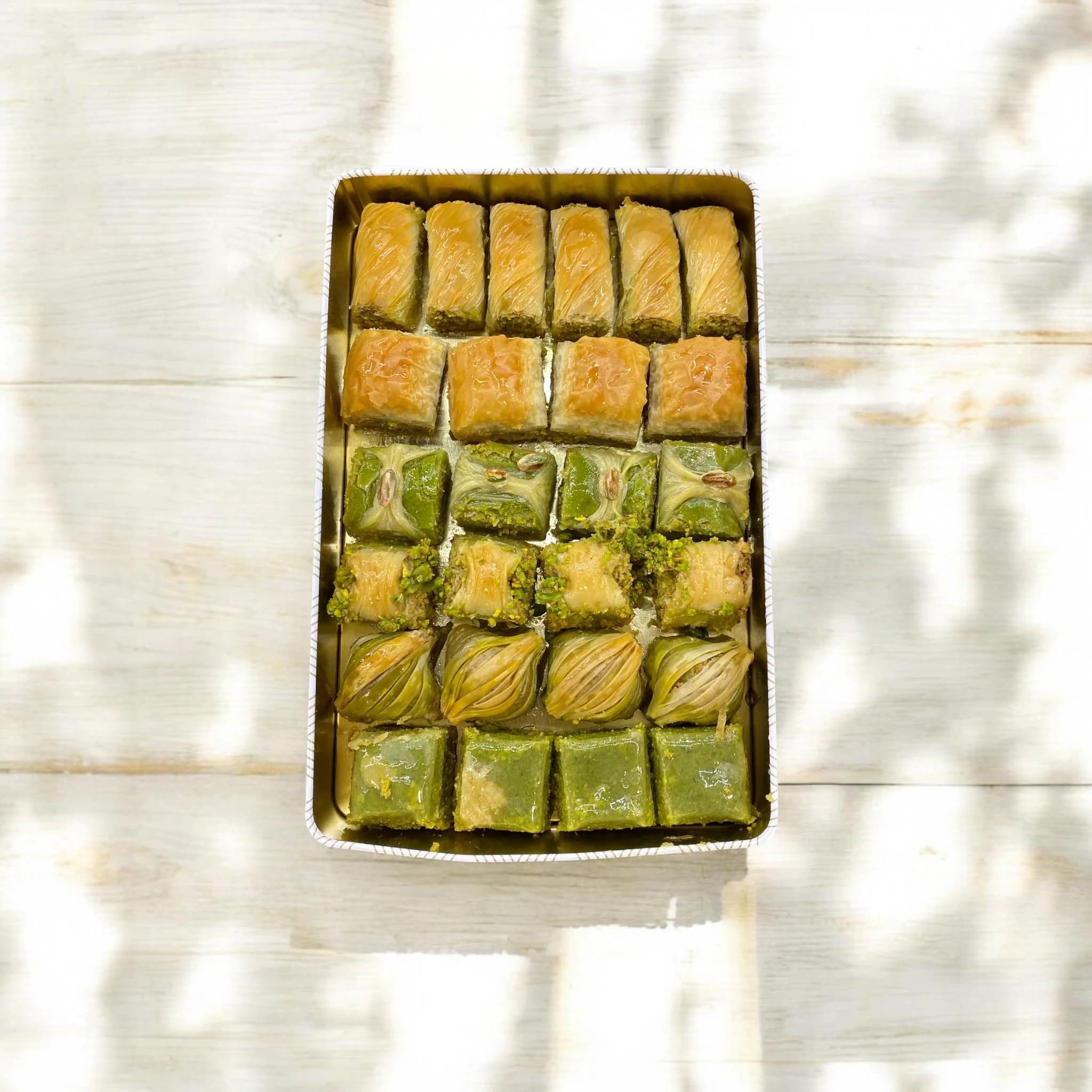 Turkish Baklava Gift Package, Assorted Freshly Baklava, Daily Authentic Dessert Box, Made in Turkiye