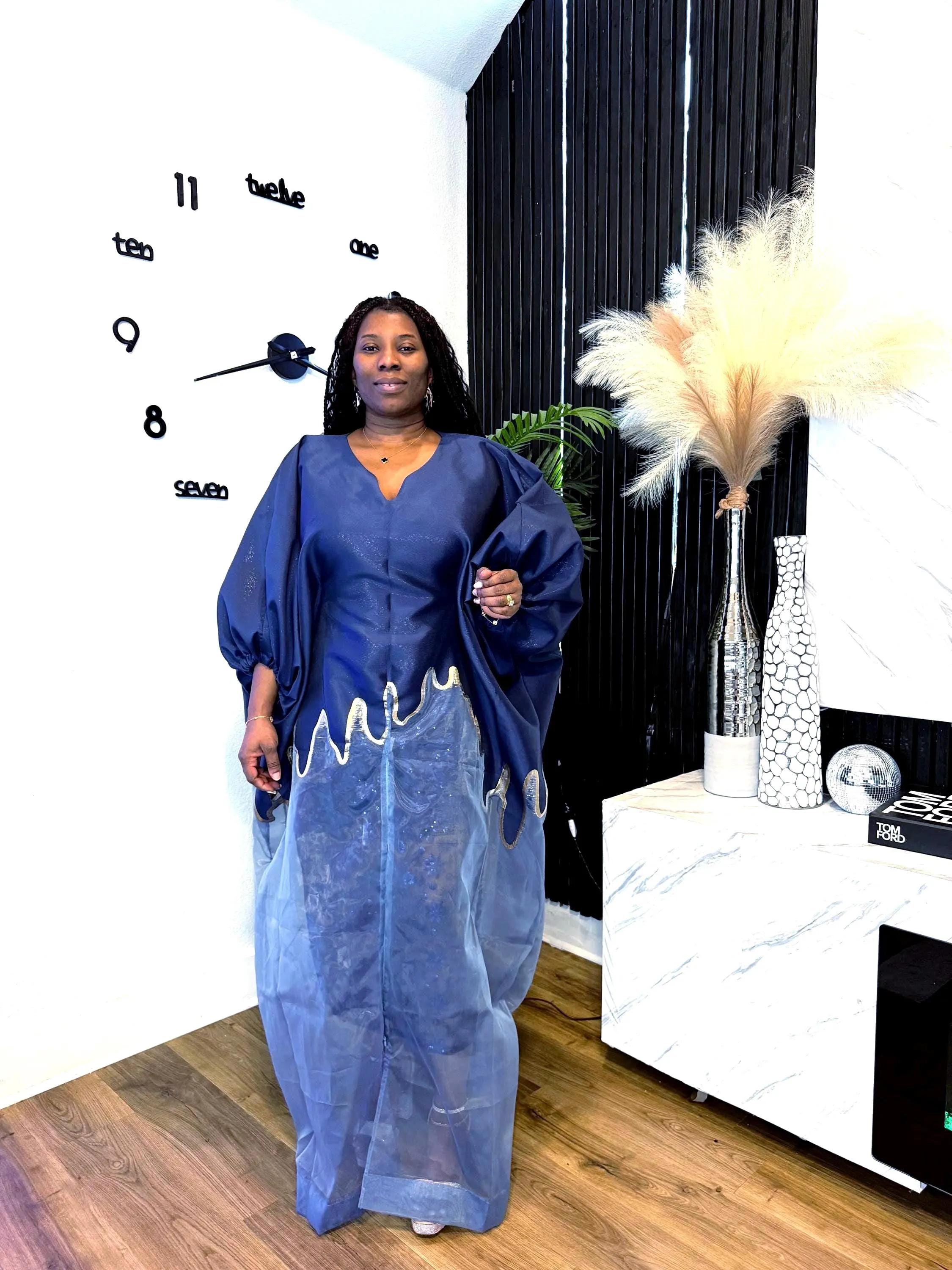 African boubou Rich aunty Bubu Kaftan abaya kimono women agbada