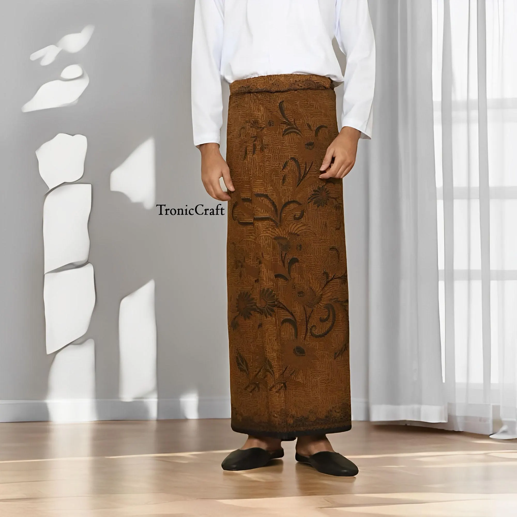 Galaran Rawanan Batik Sarung Affordable Batik Sarung for Men Perfect for Adults,Batik Sarong,Traditional Batik,Handmade Sarong,Batik Wrap