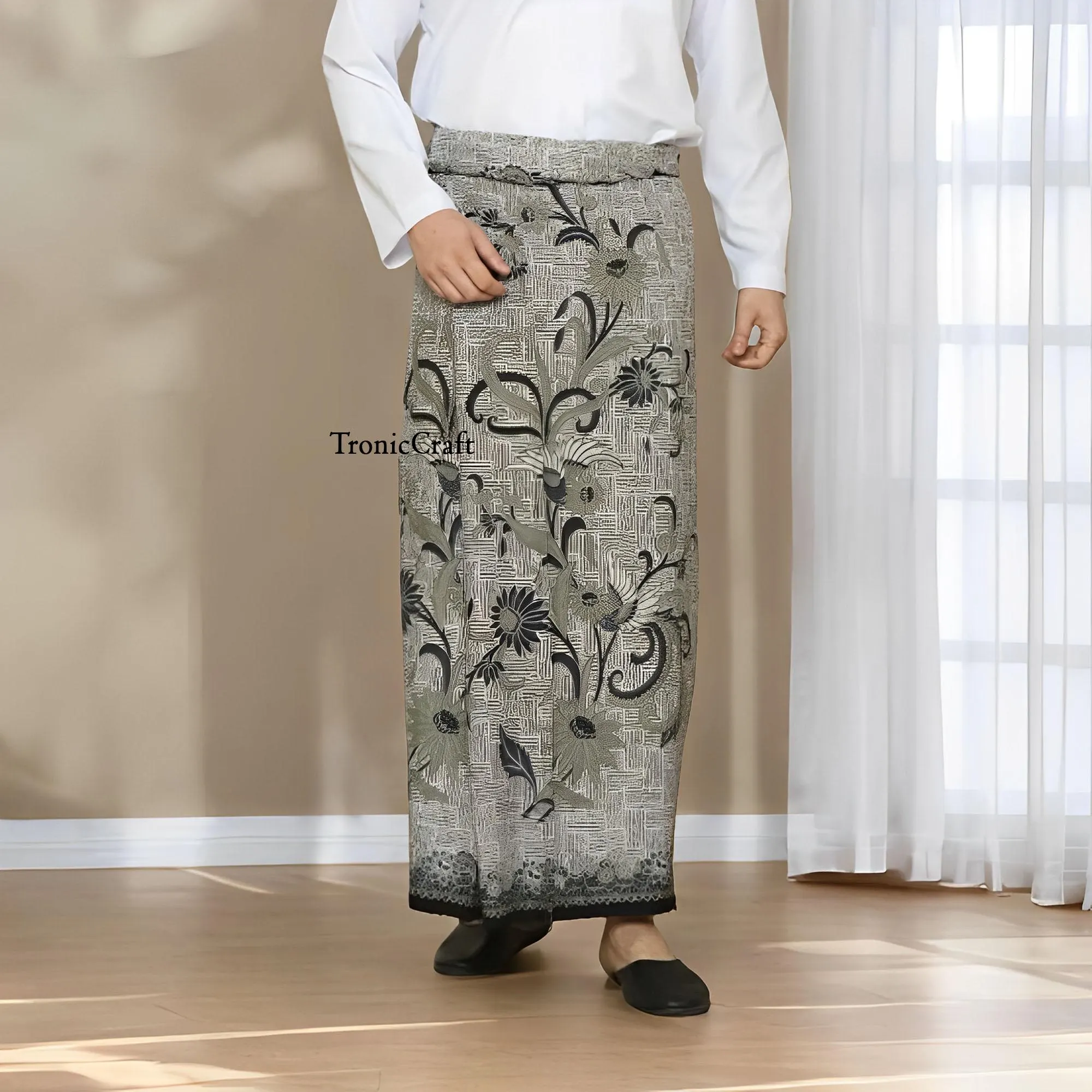 Galaran Rawanan Batik Sarung Affordable Batik Sarung for Men Perfect for Adults,Batik Sarong,Traditional Batik,Handmade Sarong,Batik Wrap