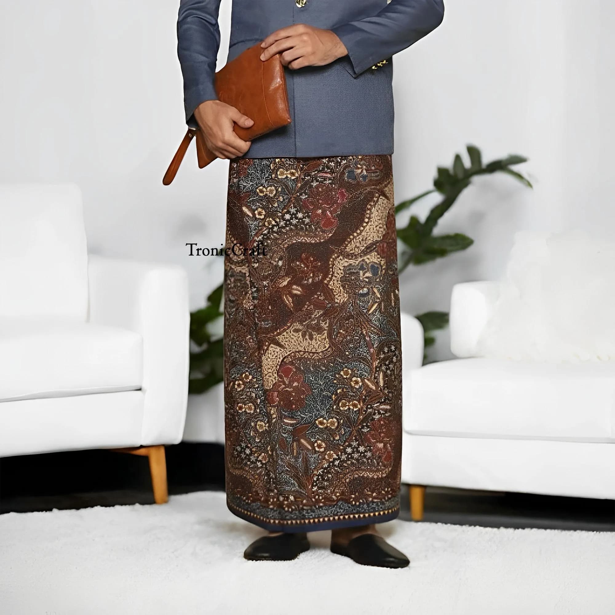 Lintang Kemukus Batik Sarong Comfortable and Elegant Batik Sarong,Batik Sarong,Traditional Batik,Handmade Sarong,Batik Wrap Skirt
